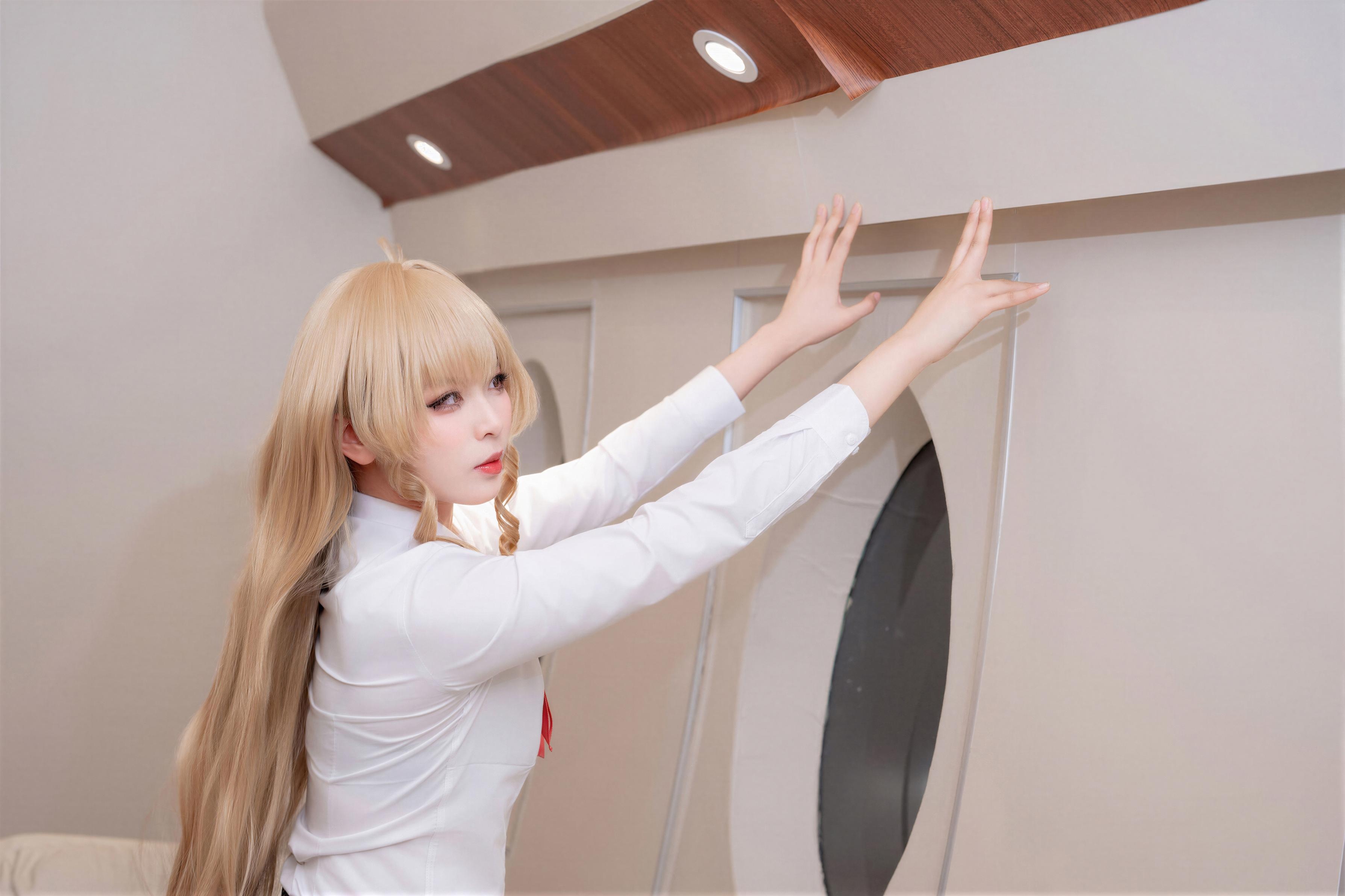 '[cosplay] Học tỷ Huyền Tiêu - Bích Lam Hàng Tuyến Andrea: Chuyến Đi An Nhàn Thoải Mái - Chân Dài Trong Đồng Phục Đen 50P1V'