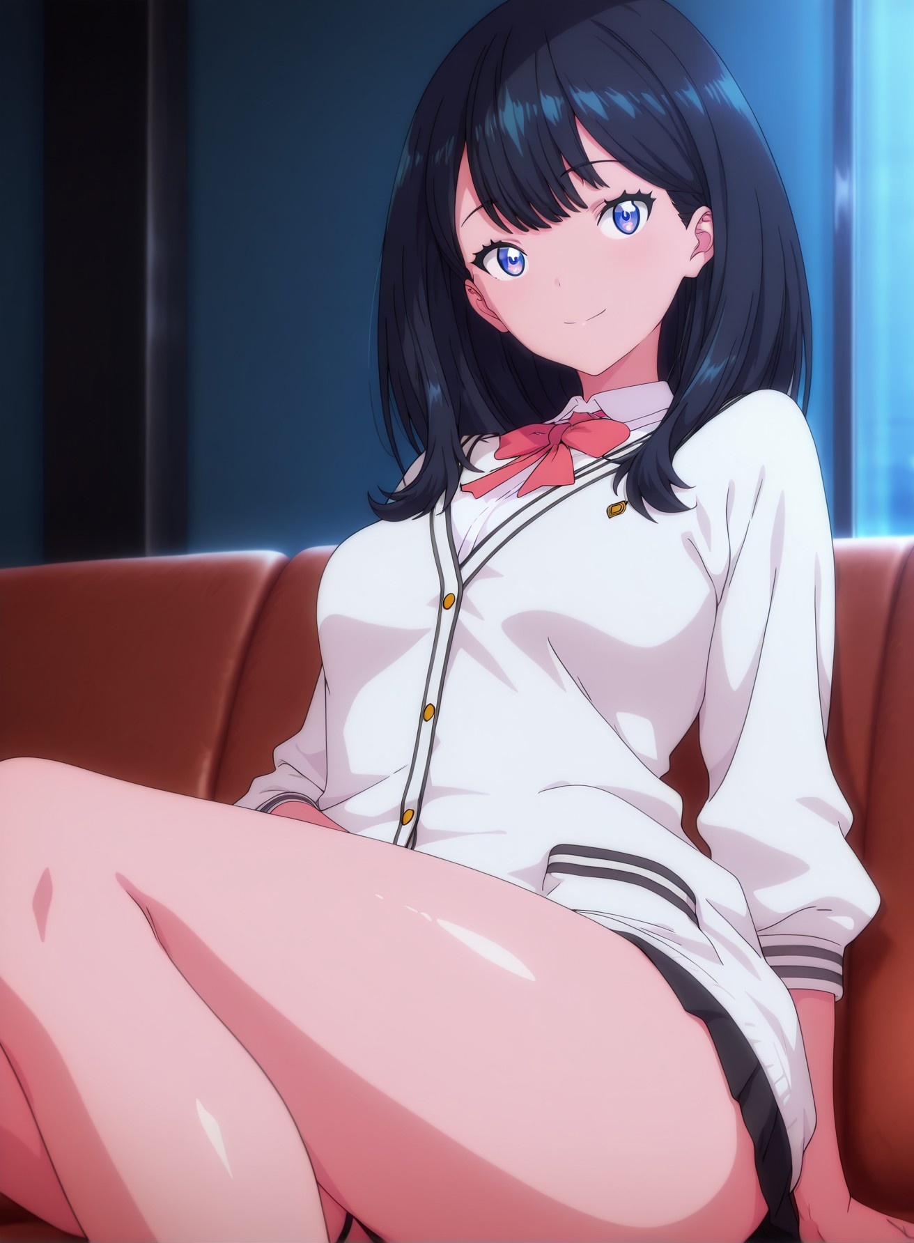 AI生成動漫女孩 - SSSS.GRIDMAN 寶多六花：學生裝緊身衣露穴 177P