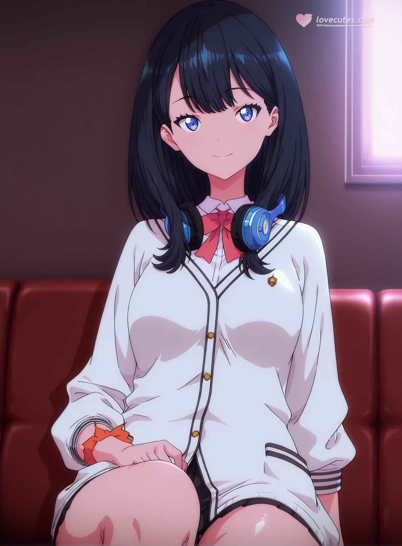 AI生成動漫女孩 - SSSS.GRIDMAN 寶多六花：學生裝緊身衣露穴 177P