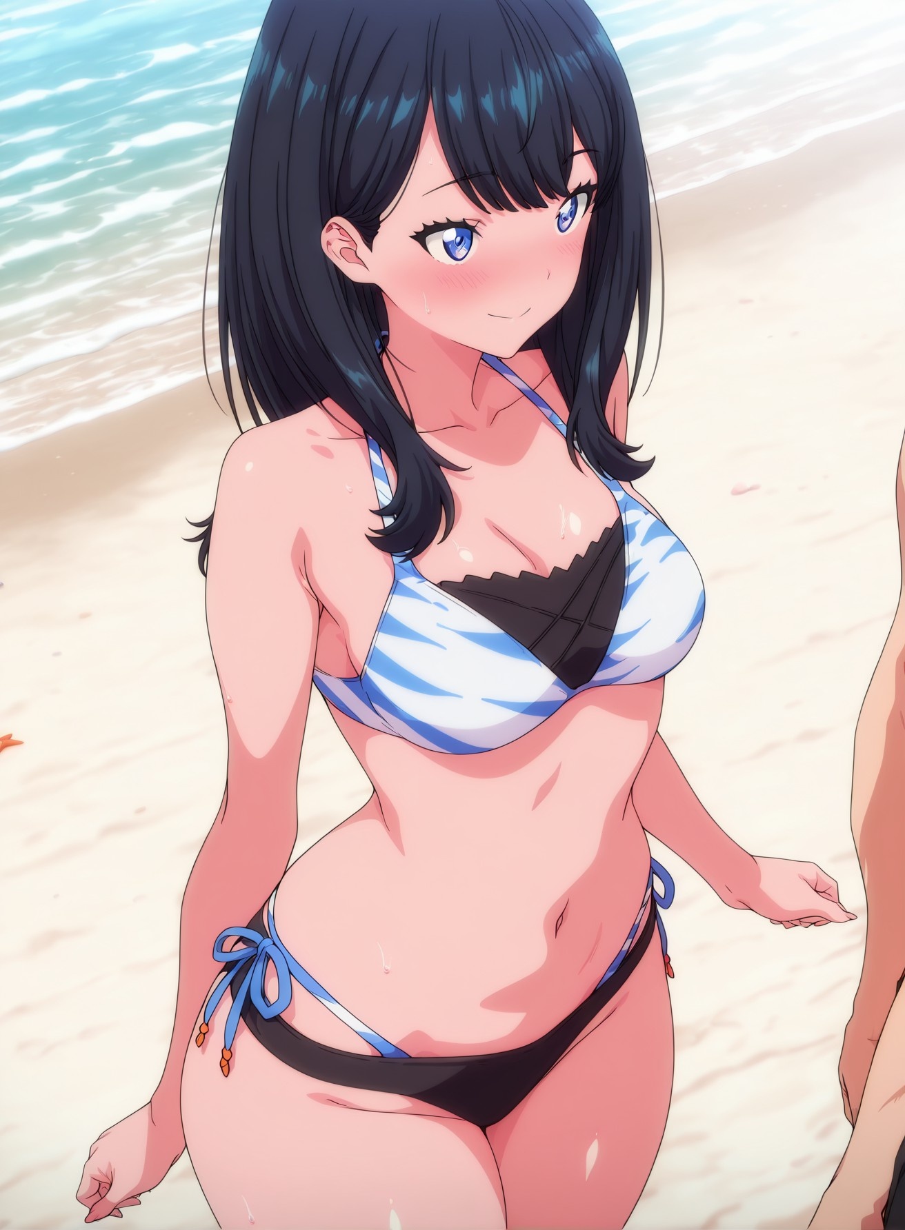 AI生成動漫女孩 - SSSS.GRIDMAN 寶多六花：學生裝緊身衣露穴 177P