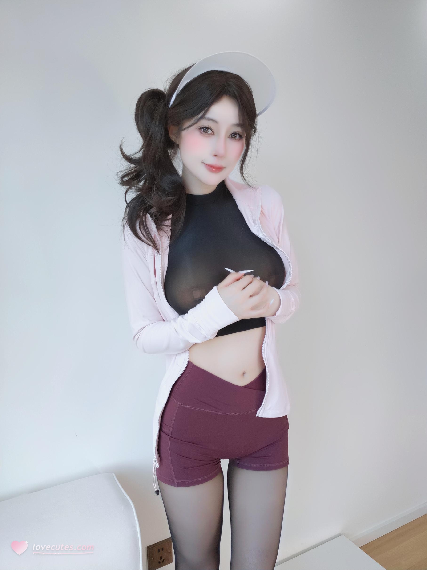 [私房] 白银81 - 自撮り Vol.102：透け感トップス＆ショートパンツの自撮り 巨乳私房 115P5V
