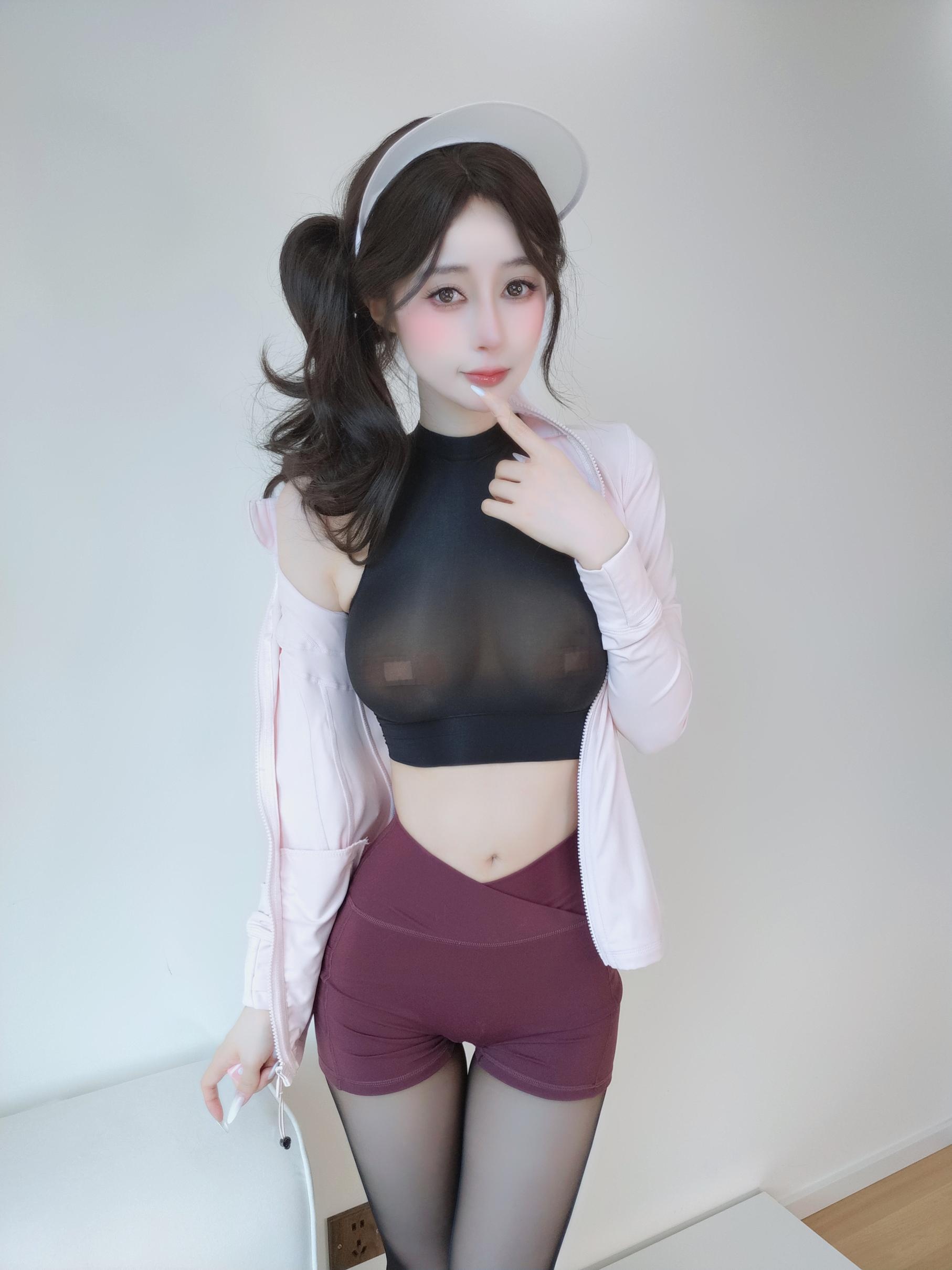 [私房] 白银81 - 自撮り Vol.102：透视上衣热裤自拍 巨乳私房 115P5V