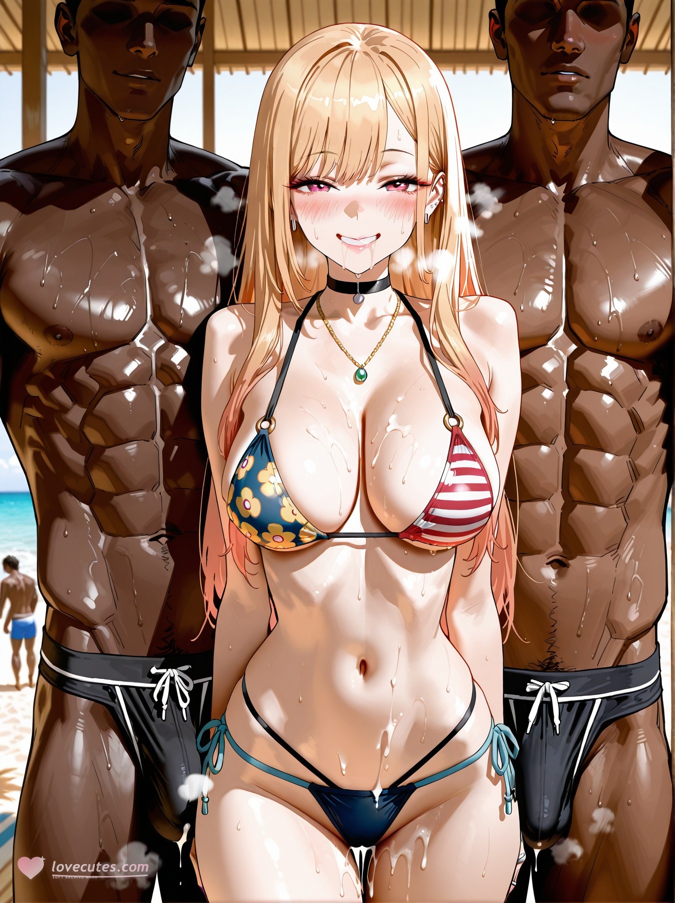 Cô Gái Anime Tạo Bởi AI - 更衣人偶坠入爱河 喜多川海梦 Tập 2: Đồng Phục Học Sinh Ôm Sát 128P