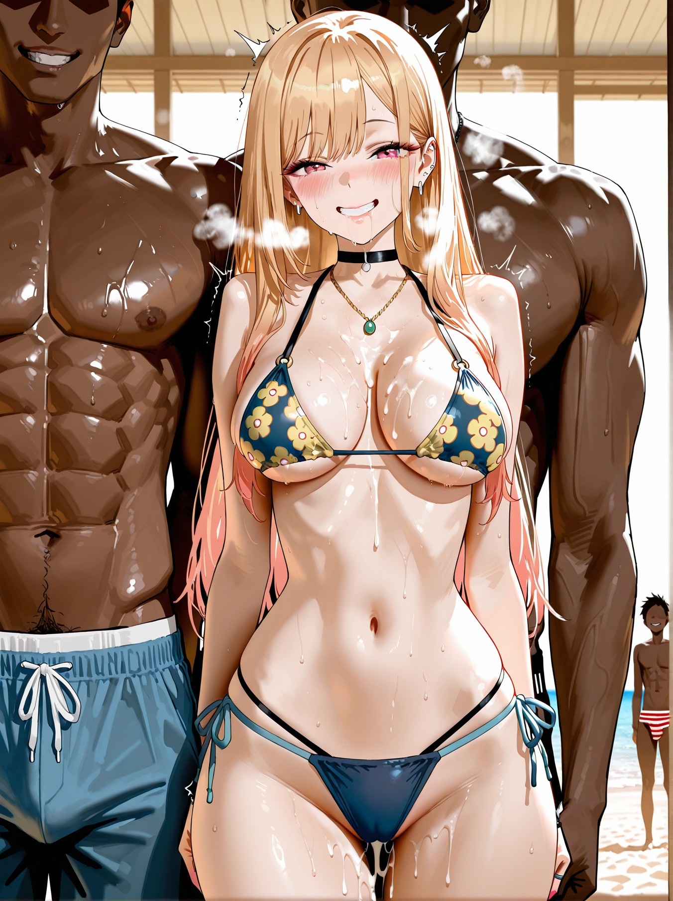 Cô Gái Anime Tạo Bởi AI - 更衣人偶坠入爱河 喜多川海梦 Tập 2: Đồng Phục Học Sinh Ôm Sát 128P