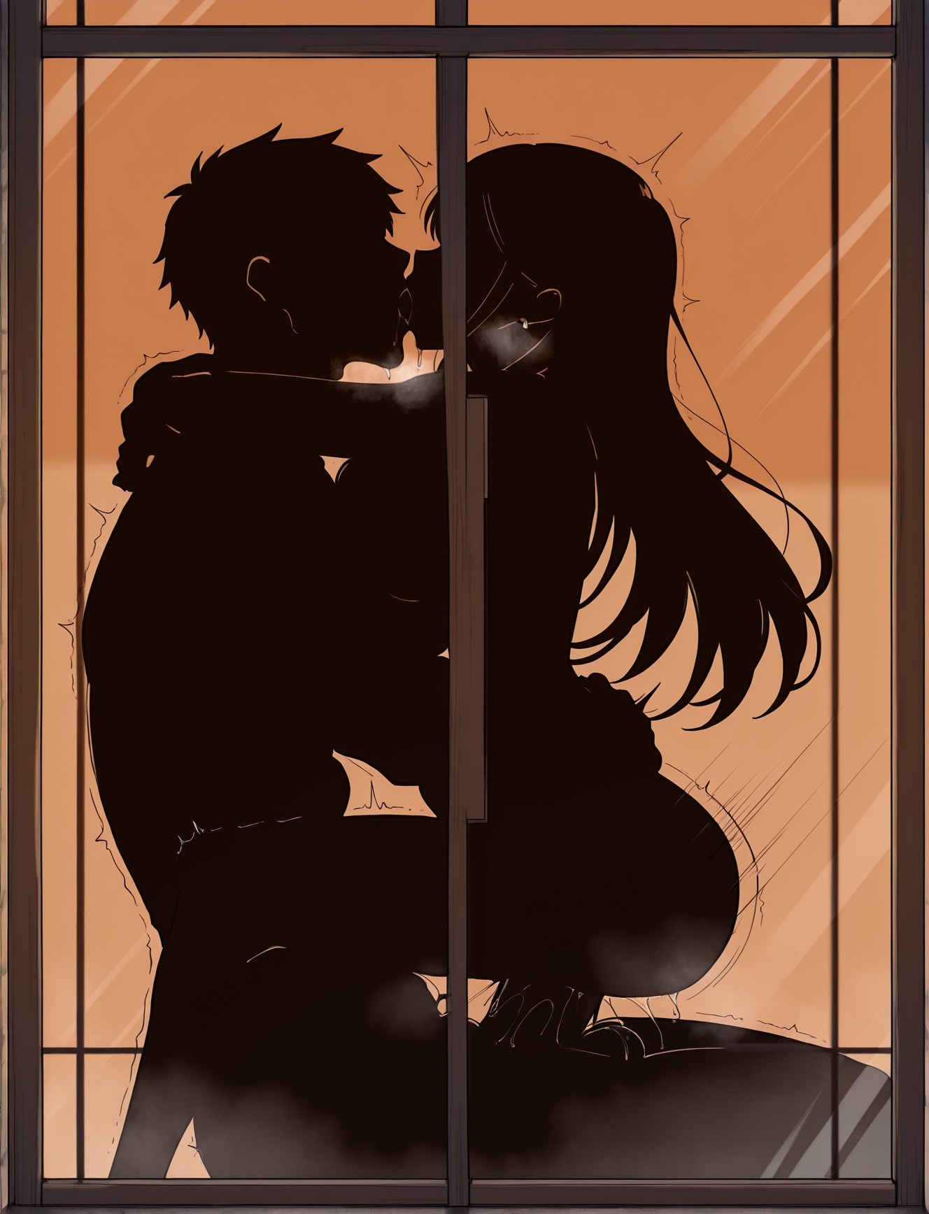 AI Generated Anime Girl - Kido Kawa Umi's Love Story Vol. 2-1: Lace Lingerie Bed Shots 107P