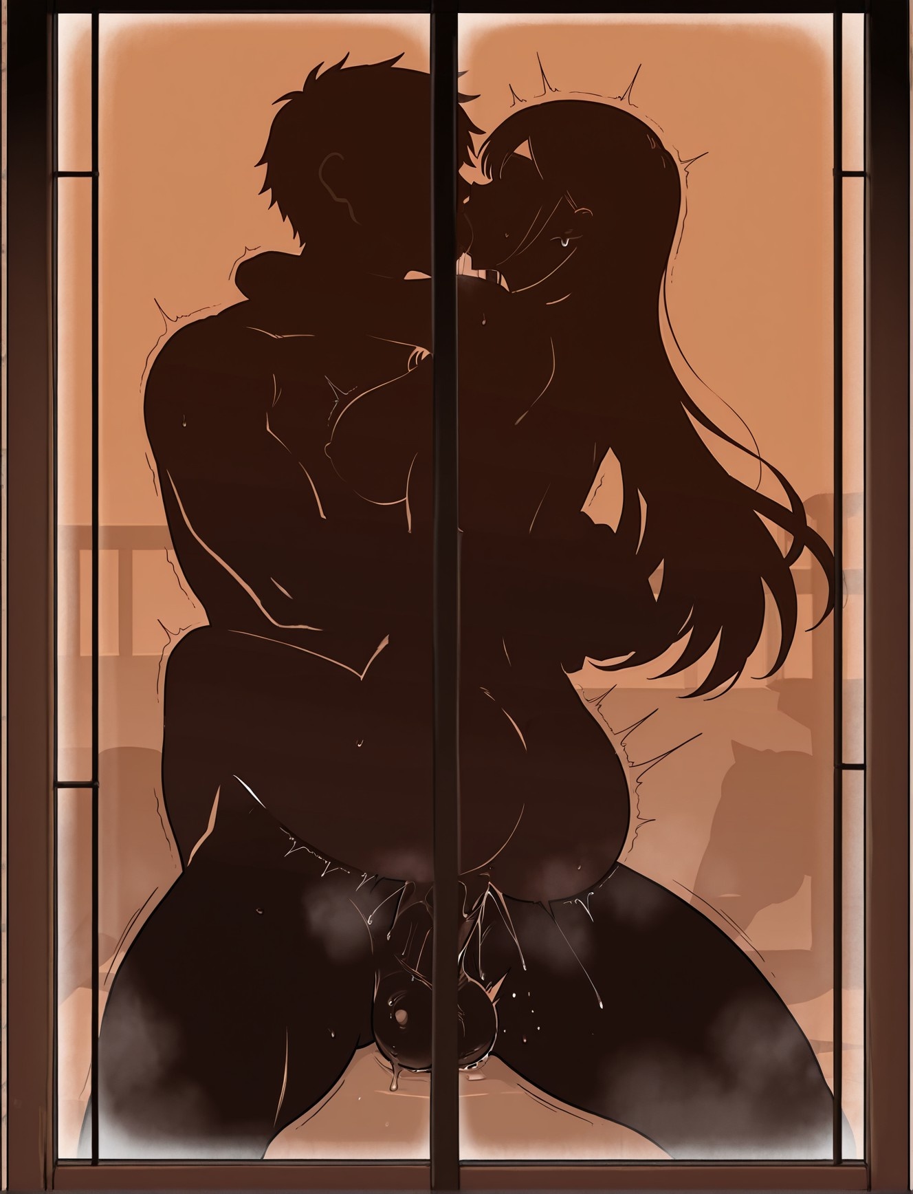 AI Generated Anime Girl - Kido Kawa Umi's Love Story Vol. 2-1: Lace Lingerie Bed Shots 107P