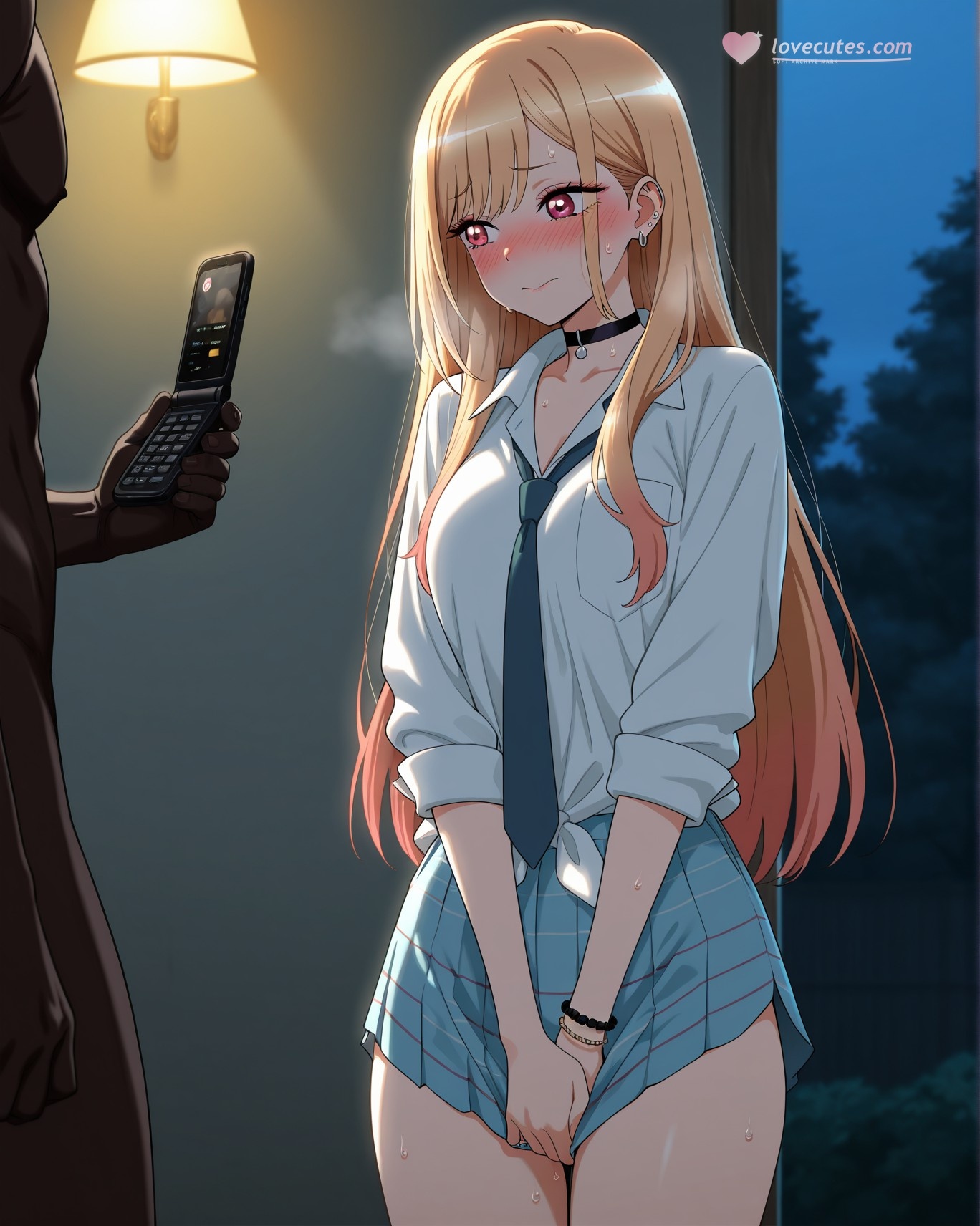สาวอนิเมะที่สร้างจาก AI - 更衣人偶坠入爱河 喜多川海梦 Vol.3: ชุดนักเรียนรัดรูป 226P