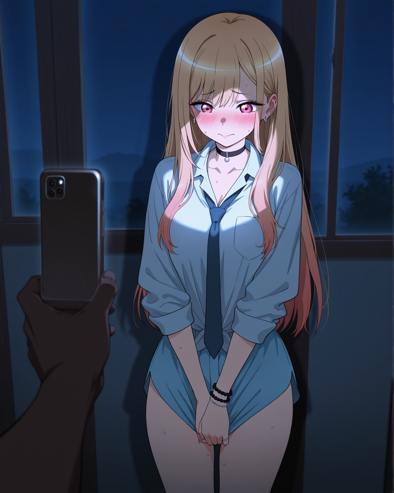 สาวอนิเมะที่สร้างจาก AI - 更衣人偶坠入爱河 喜多川海梦 Vol.3: ชุดนักเรียนรัดรูป 226P