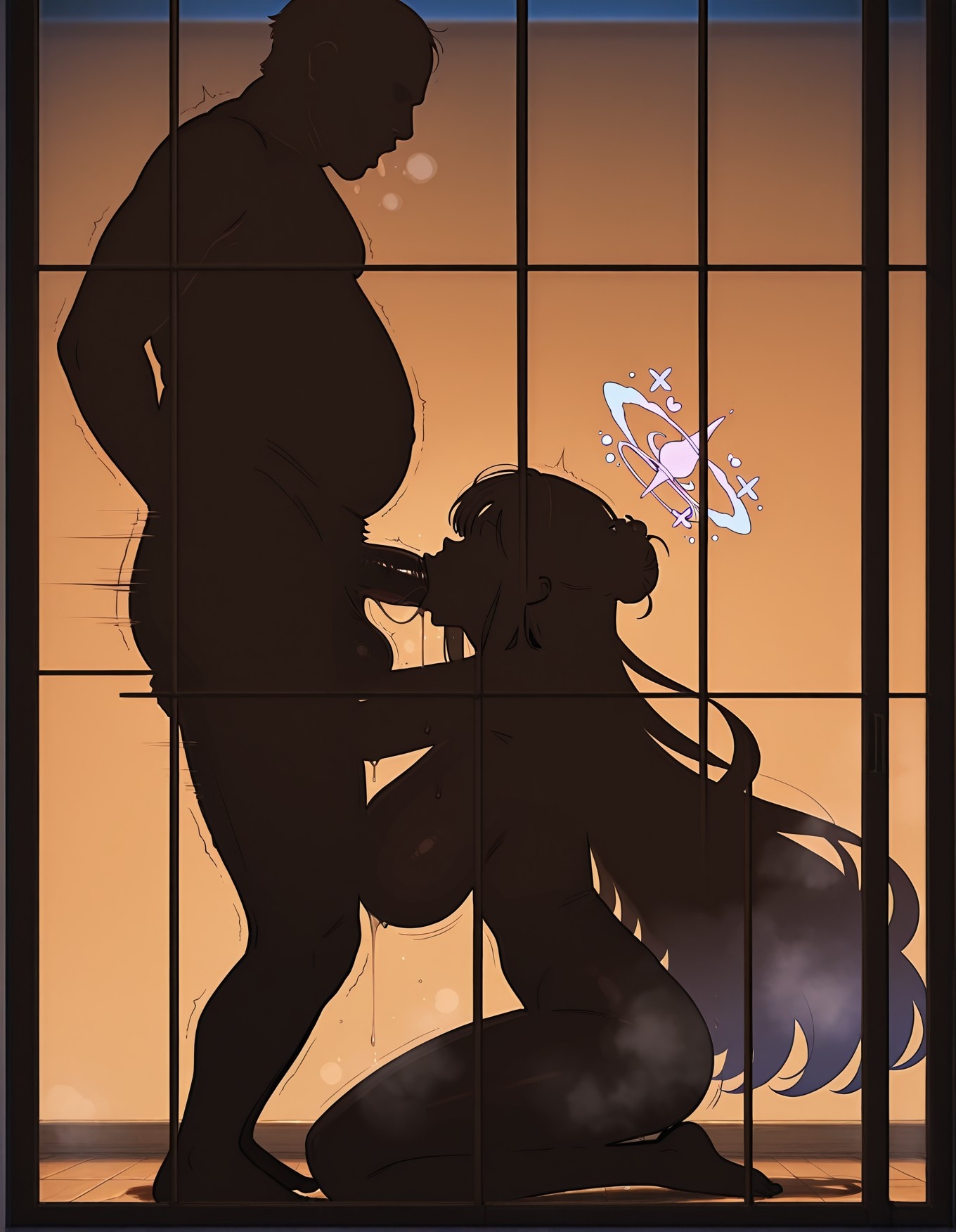 AI Generated Anime Girl - Blue Archive: Shinyan Miku in Swimsuit Bed Shot 240P