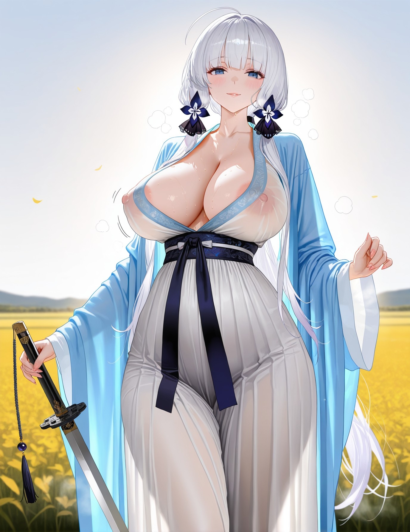 สาวอนิเมะสร้างด้วย AI - 碧蓝航线 光辉 เล่ม 2: ชุดชั้นในลูกไม้แนบเนื้อ 96 หน้า