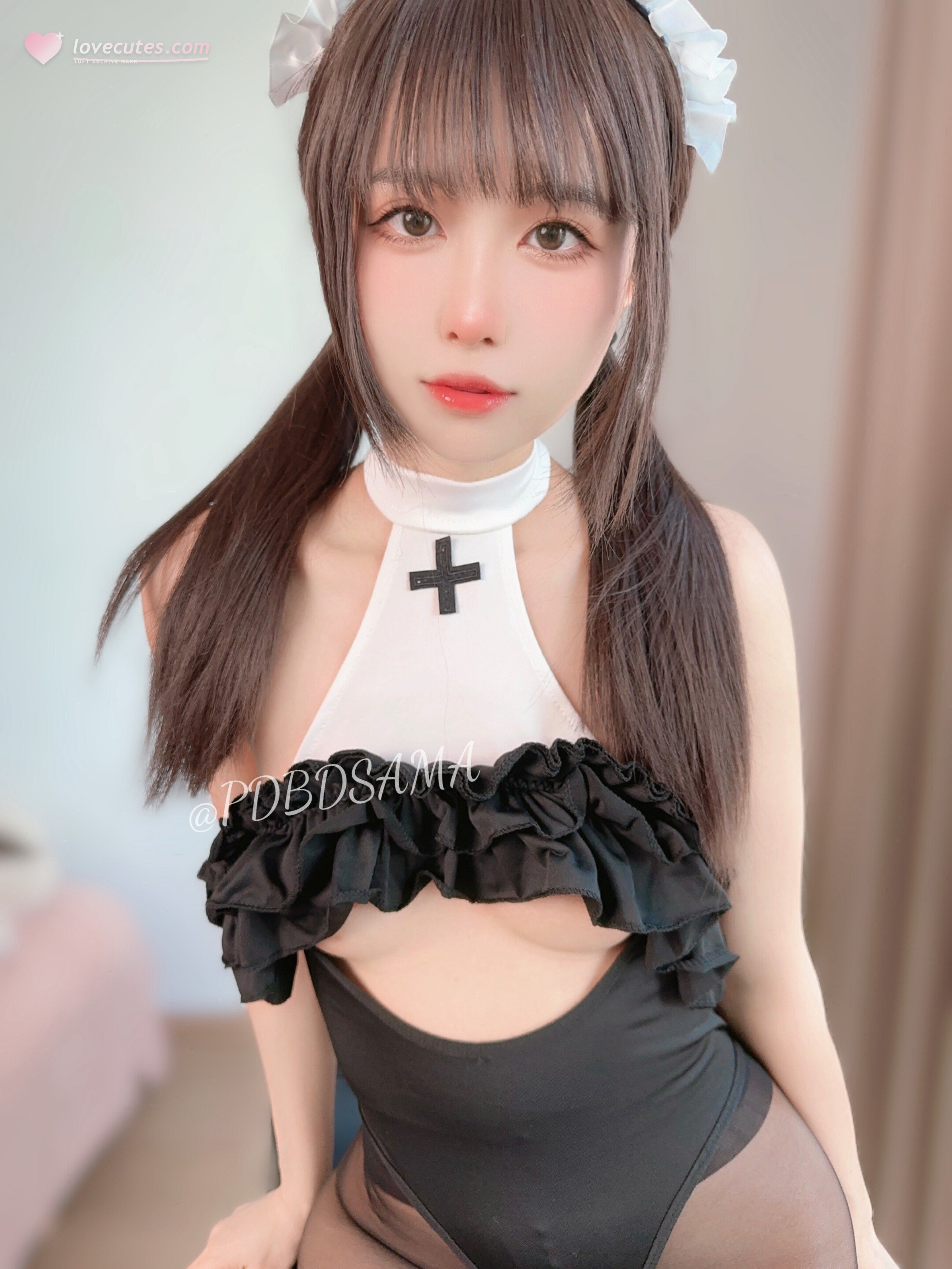 [私房] 布丁大法 - 盒装巧克力：兔女郎黑丝美臀大尺度私房 97P6V