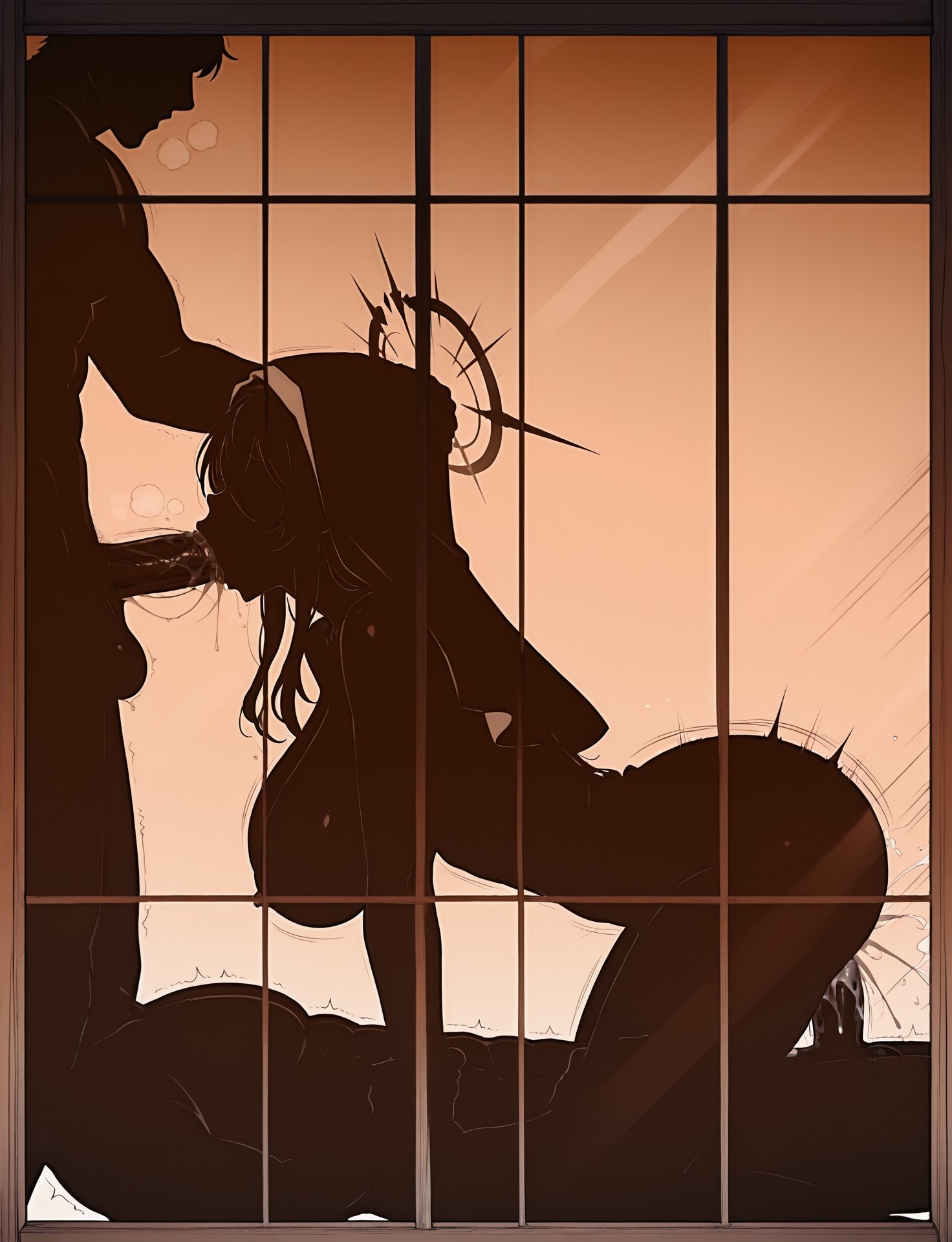 AI Generated Anime Girl - 碧蓝航线 怨仇 Patreon版：紧身衣浴室露穴 124P