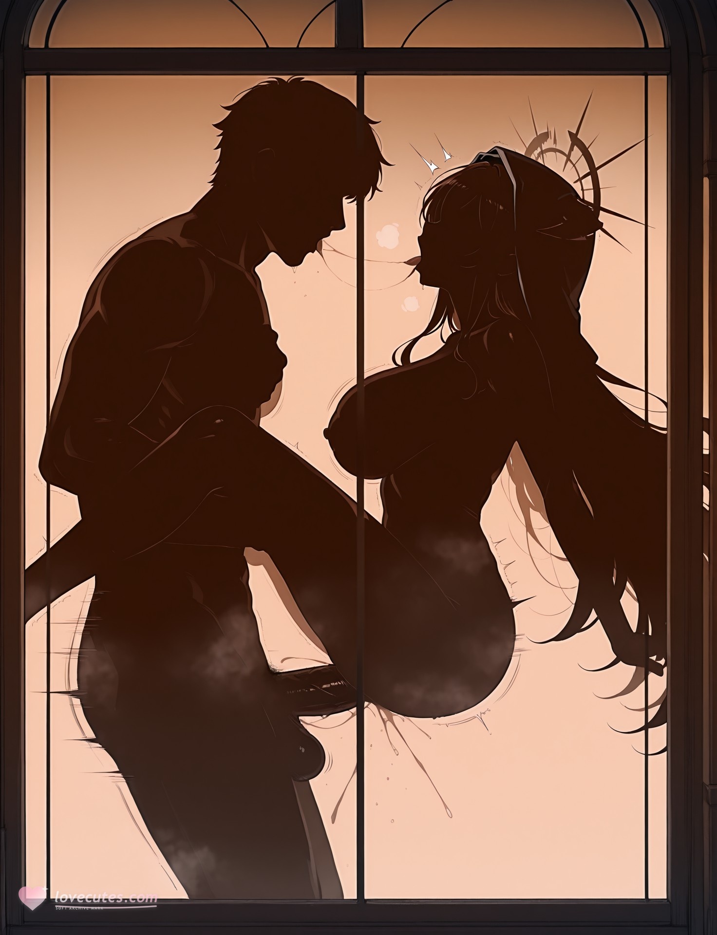 AI Generated Anime Girl - 碧蓝航线 怨仇 Patreon版：紧身衣浴室露穴 124P