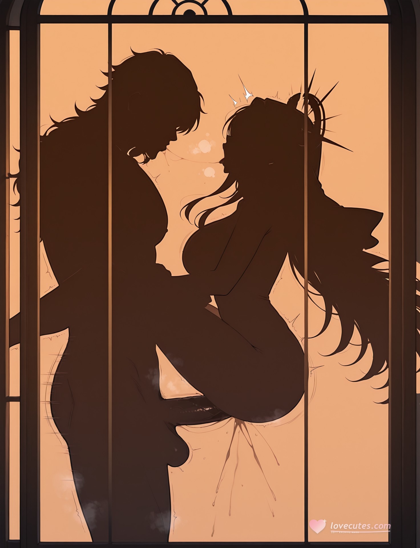AI Generated Anime Girl - 碧蓝航线 怨仇 Patreon版：紧身衣浴室露穴 124P