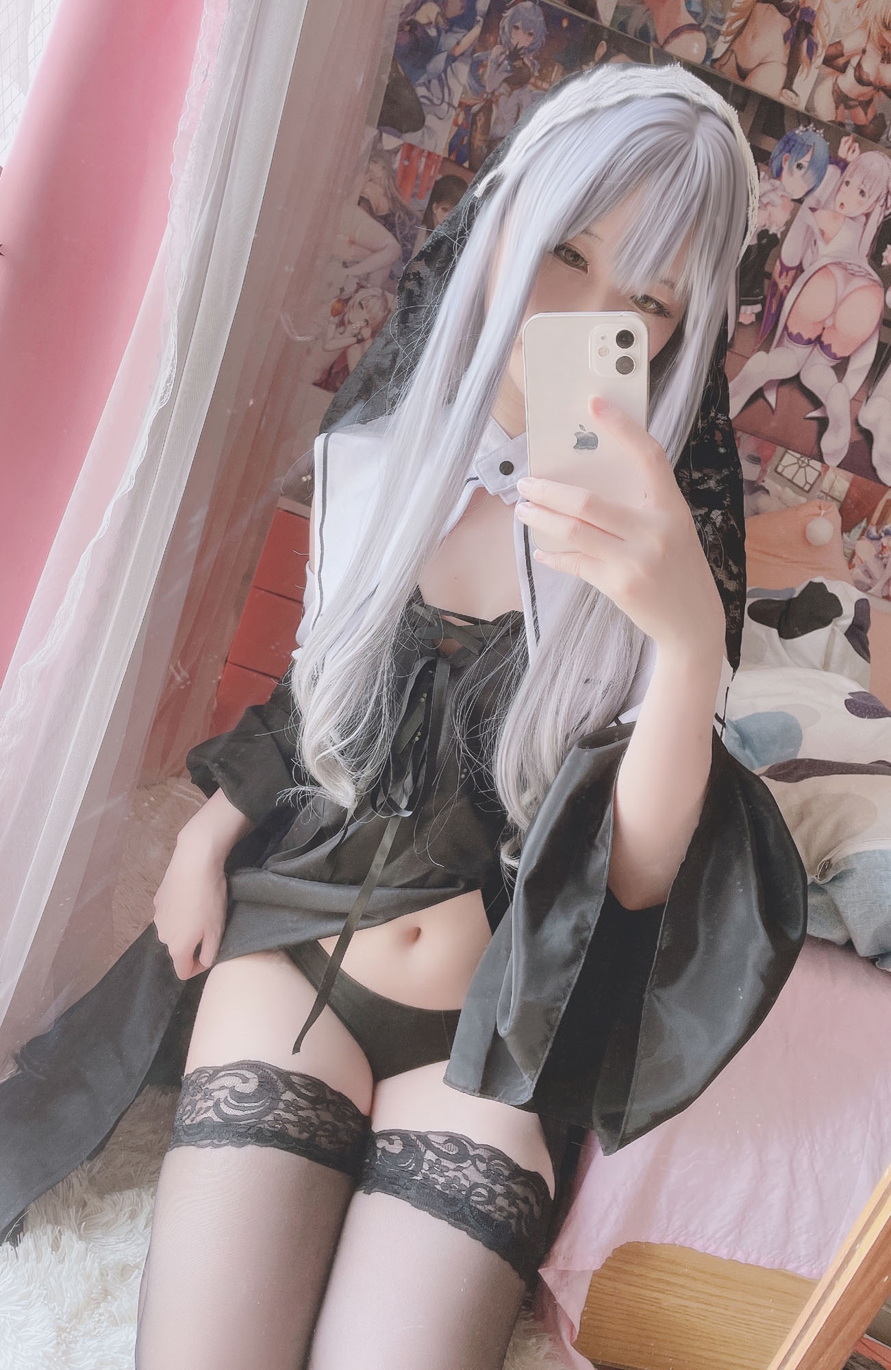 [私房] 习呆呆 - 修女下着ver：修女情趣内衣露点私房 30P1V