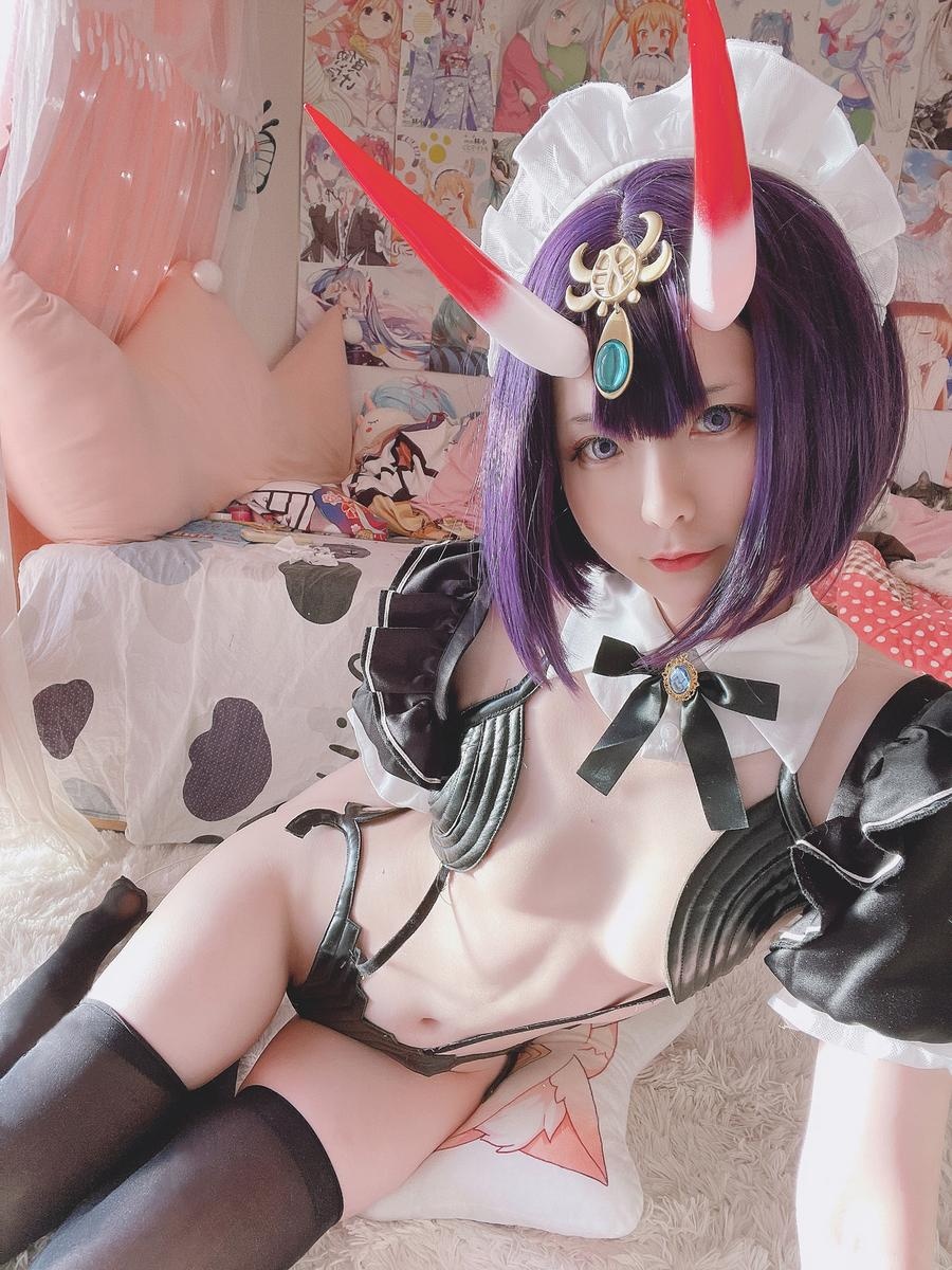 '[cosplay] Hệ Đái Đái - Tửu Thôn Đồng Tử: Quỷ Giác Đen Tất Mở Rộng Độ Chính Xác 47P2V'