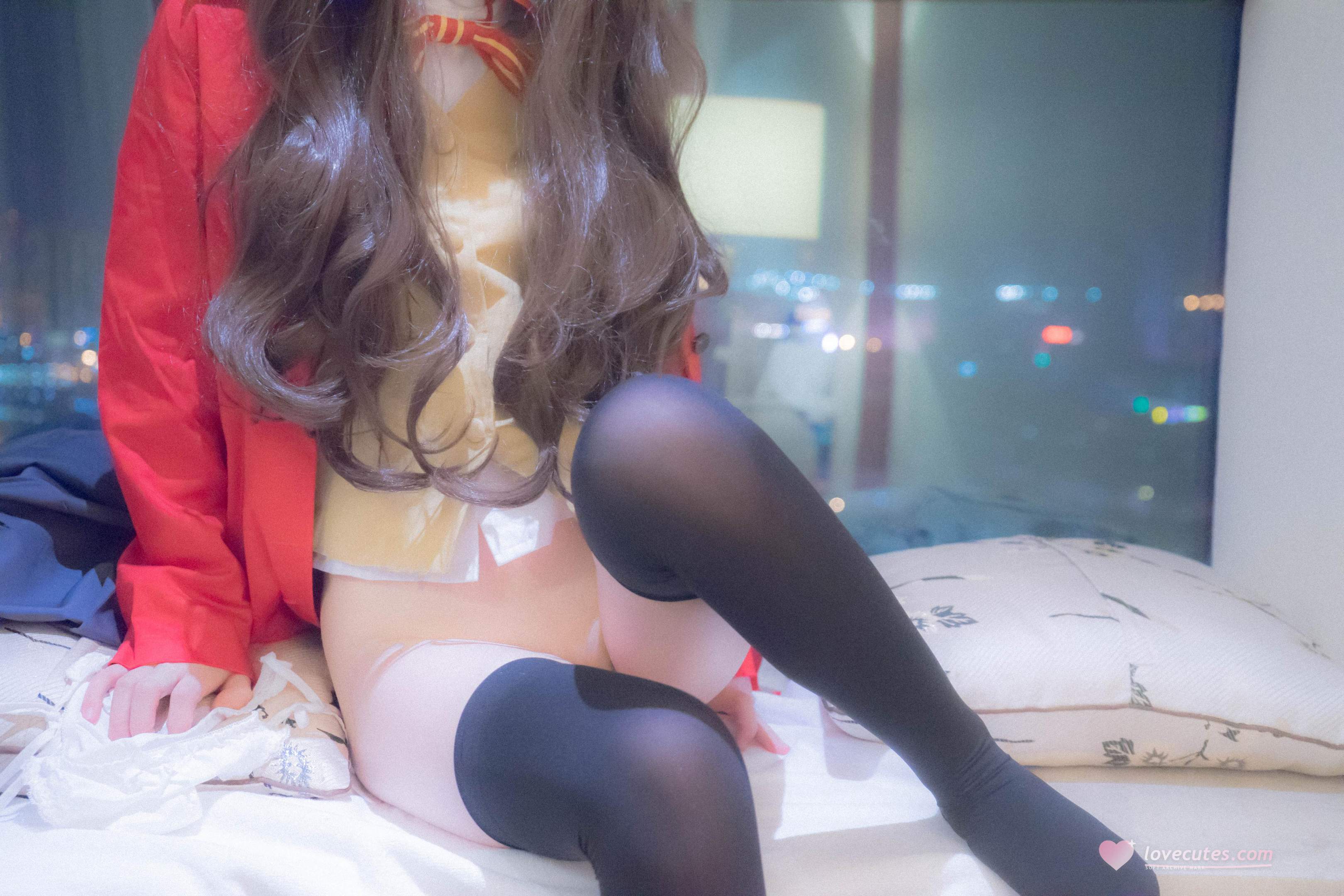 '[cosplay] Thiếu Nữ Điện Ảnh - Fate T远坂凛: Phục Hồi Nhân Vật Đầy Đủ 72P'