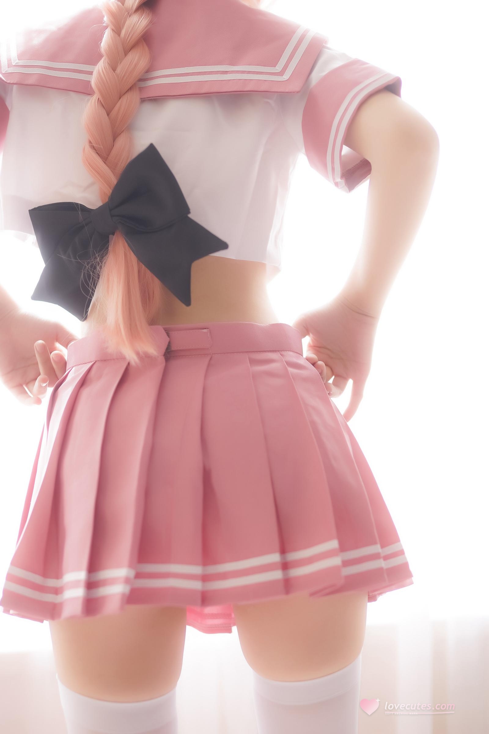 [cosplay] 少女映画 - Fate 阿斯托尔福 水手服：大尺度角色还原 92P