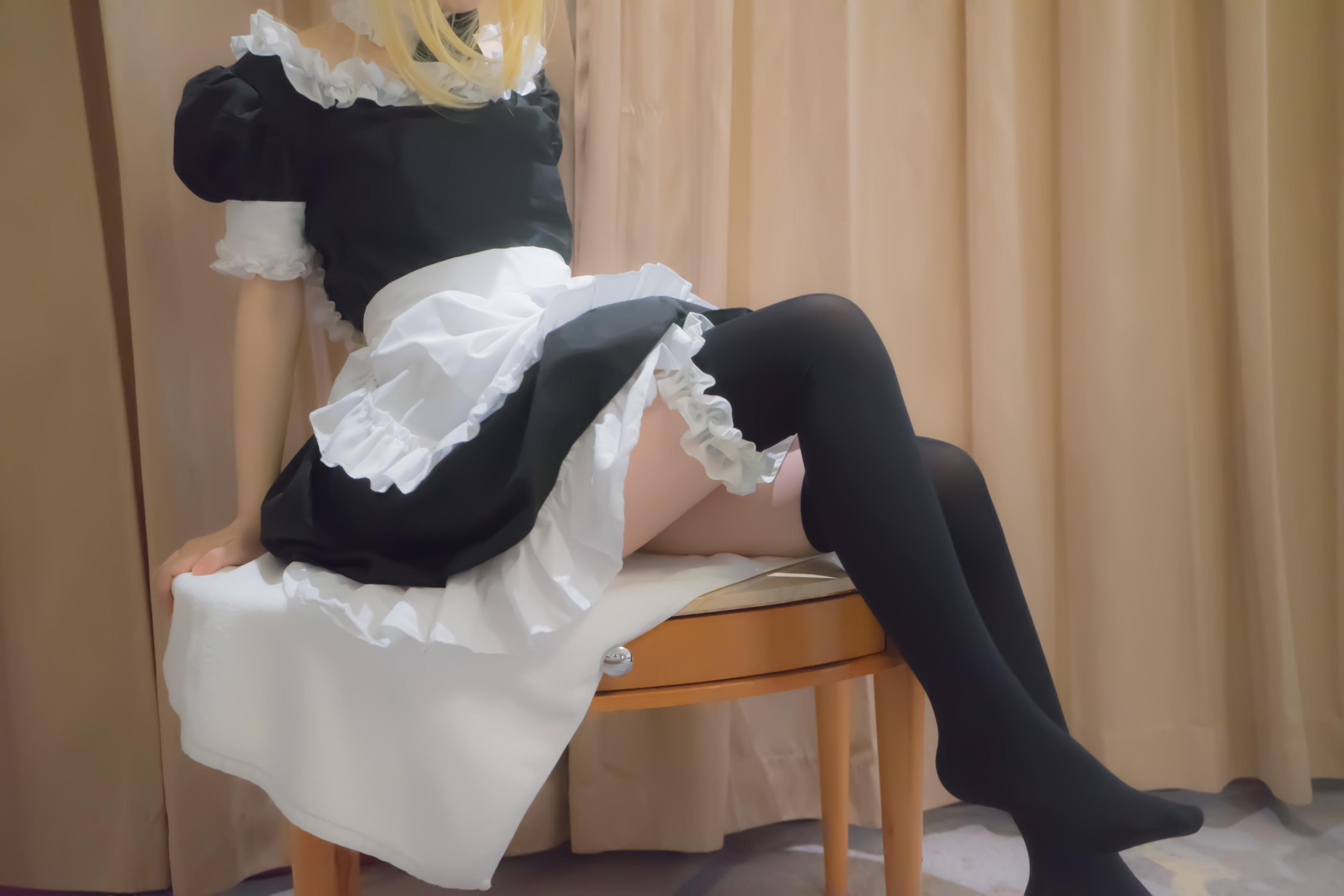 [Cosplay] Girl Movie - Fate Saber Maid: High-Scale Character Recreation 107P