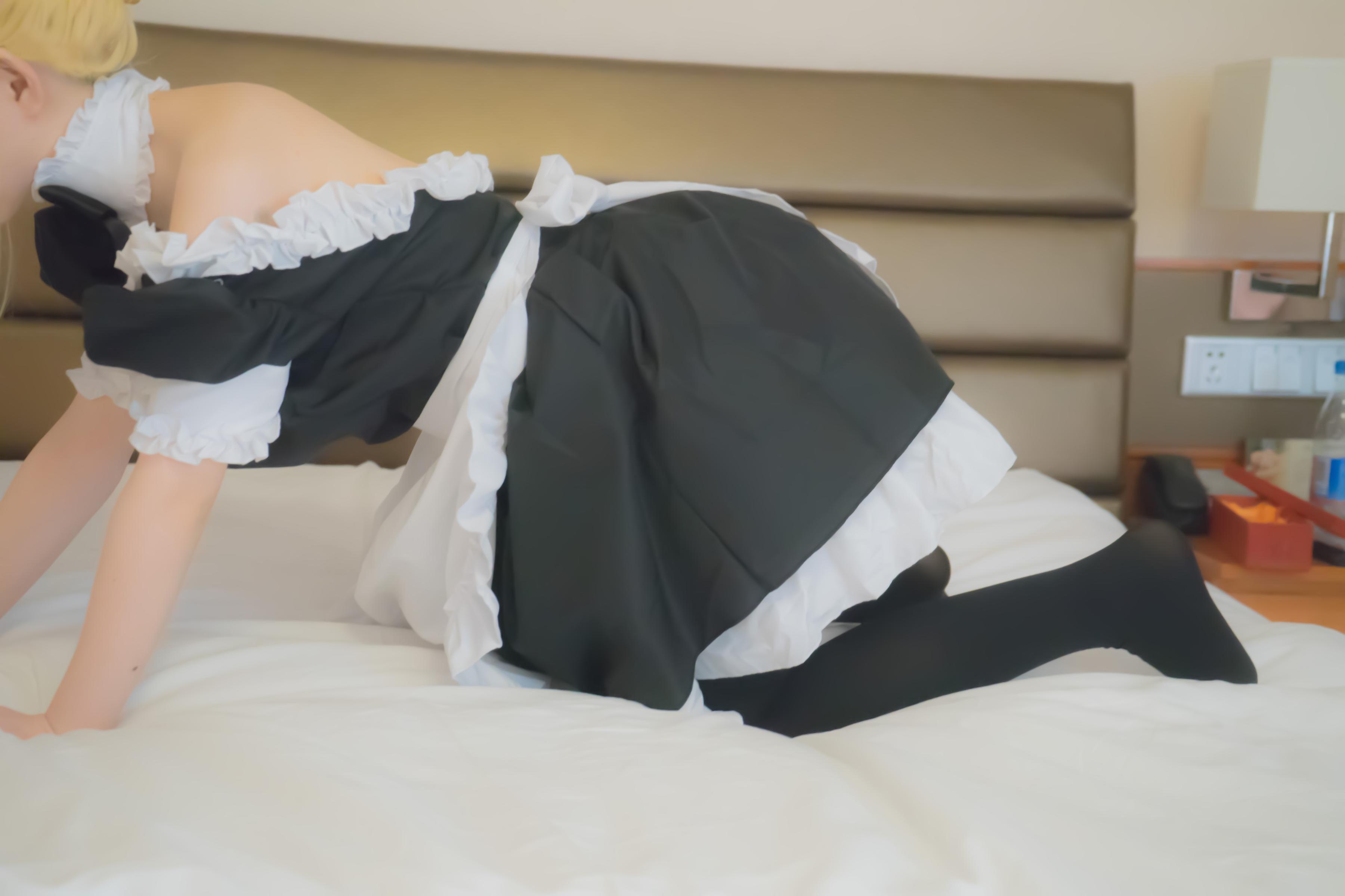 [Cosplay] Girl Movie - Fate Saber Maid: High-Scale Character Recreation 107P
