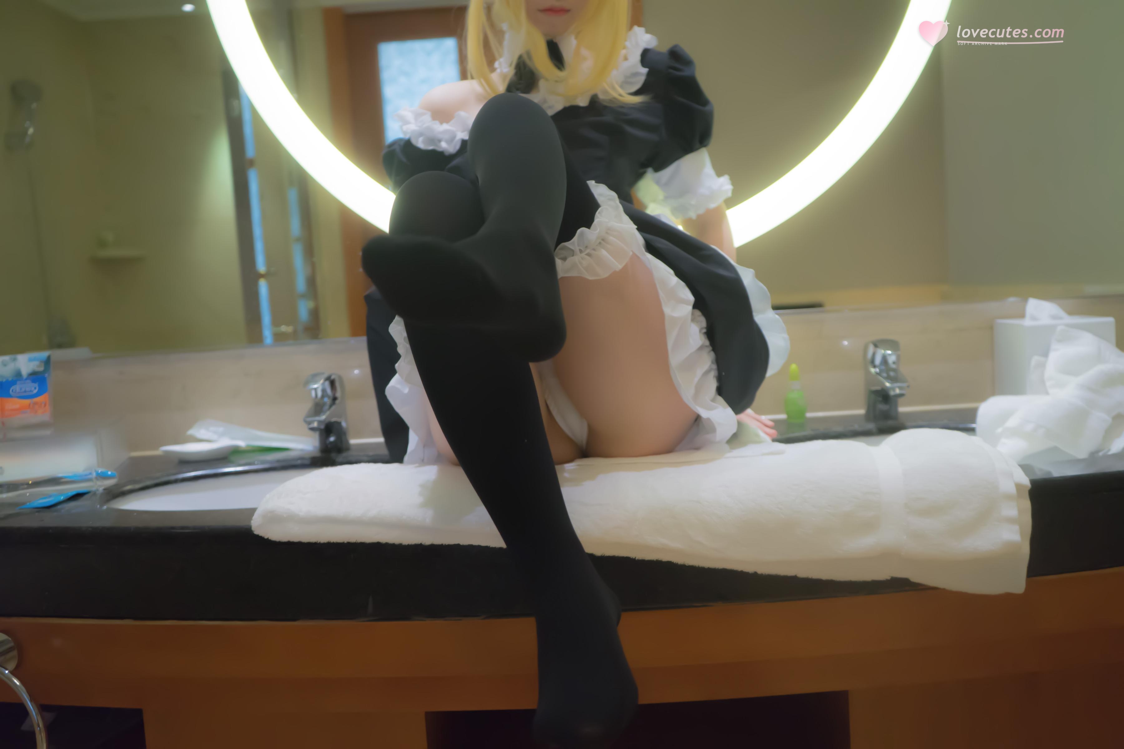 [cosplay] 少女映画 - Fate Saber 女仆：大尺度角色还原 107P