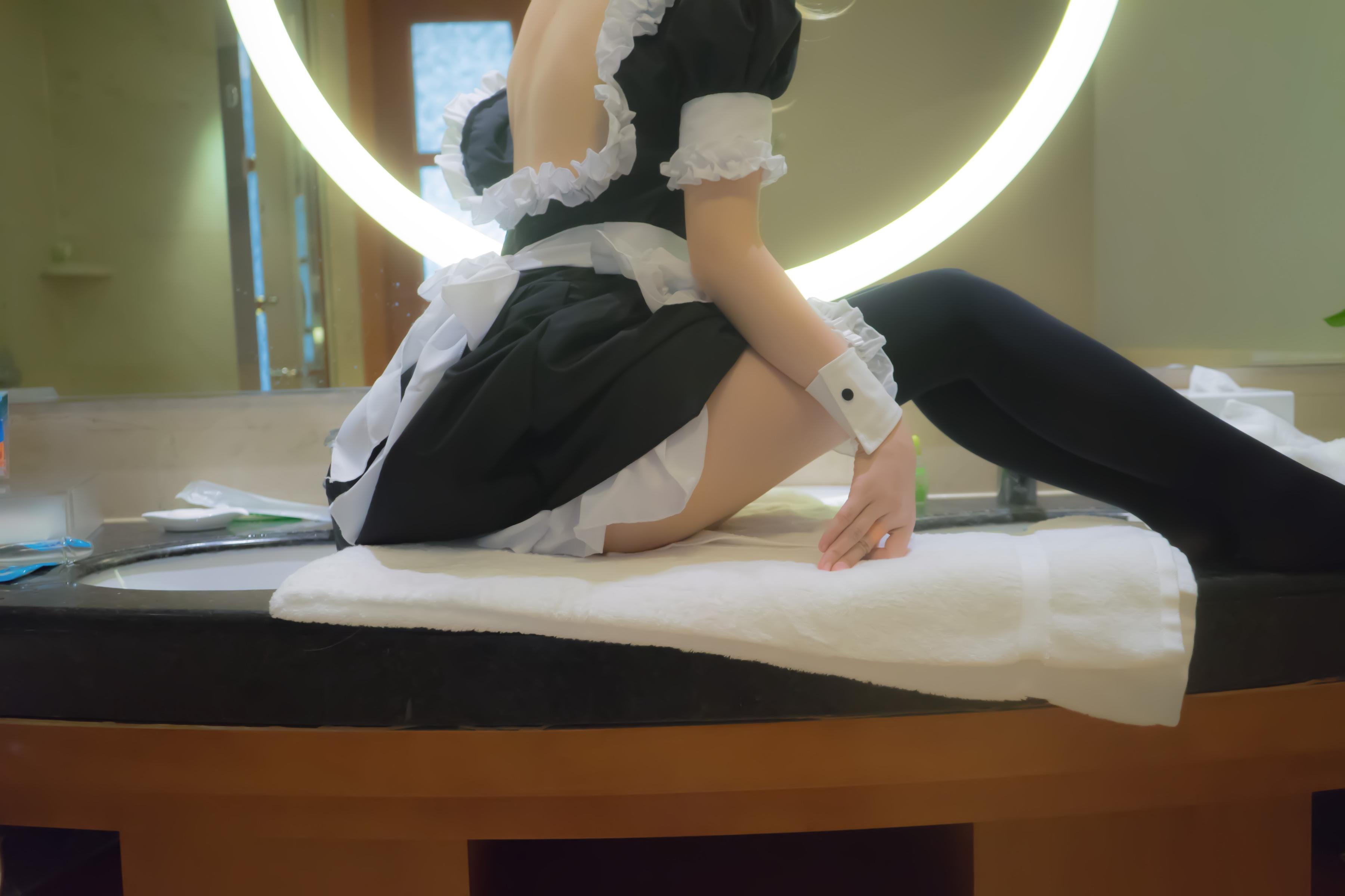 [Cosplay] Girl Movie - Fate Saber Maid: High-Scale Character Recreation 107P