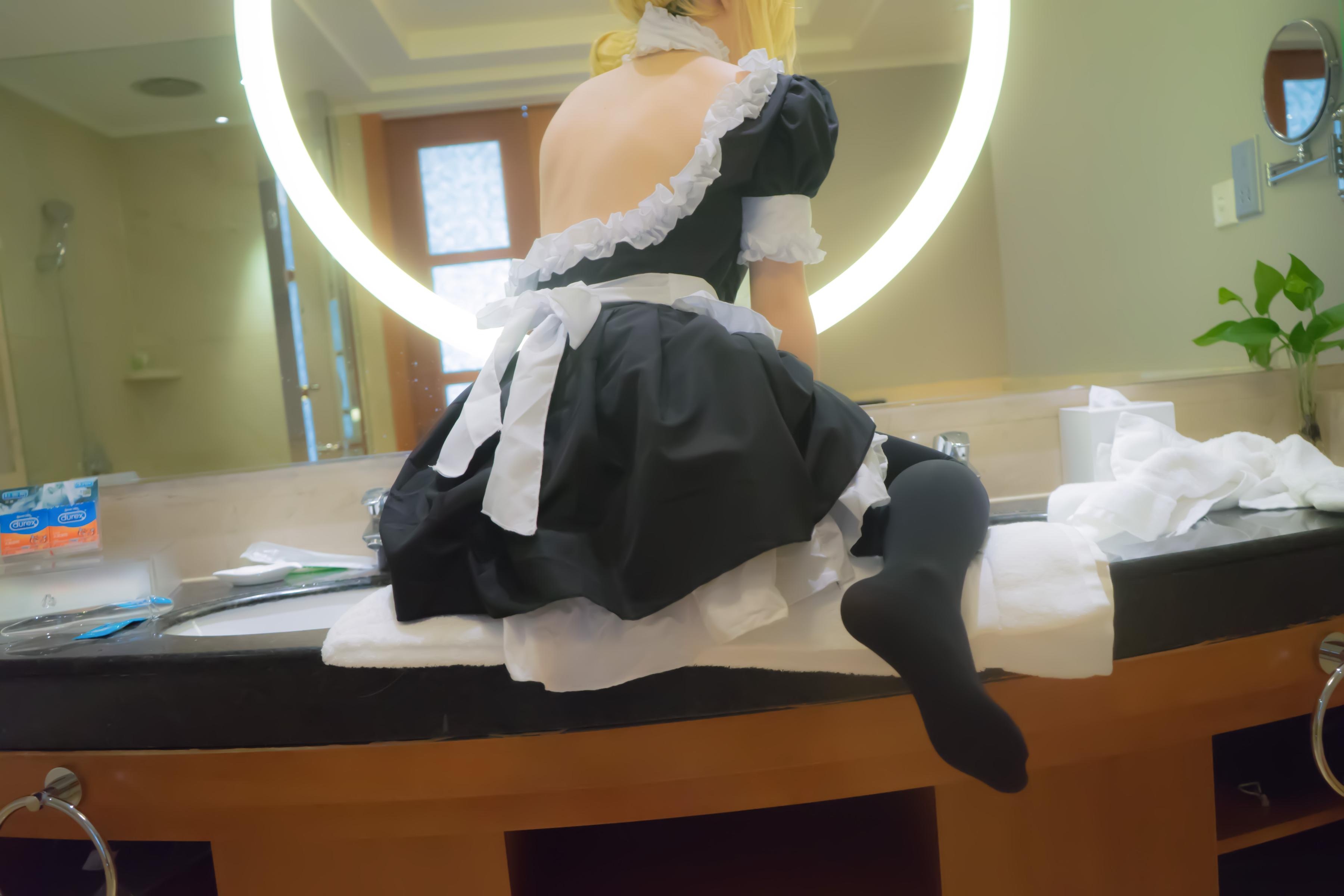 [cosplay] 少女映画 - Fate Saber 女仆：大尺度角色还原 107P