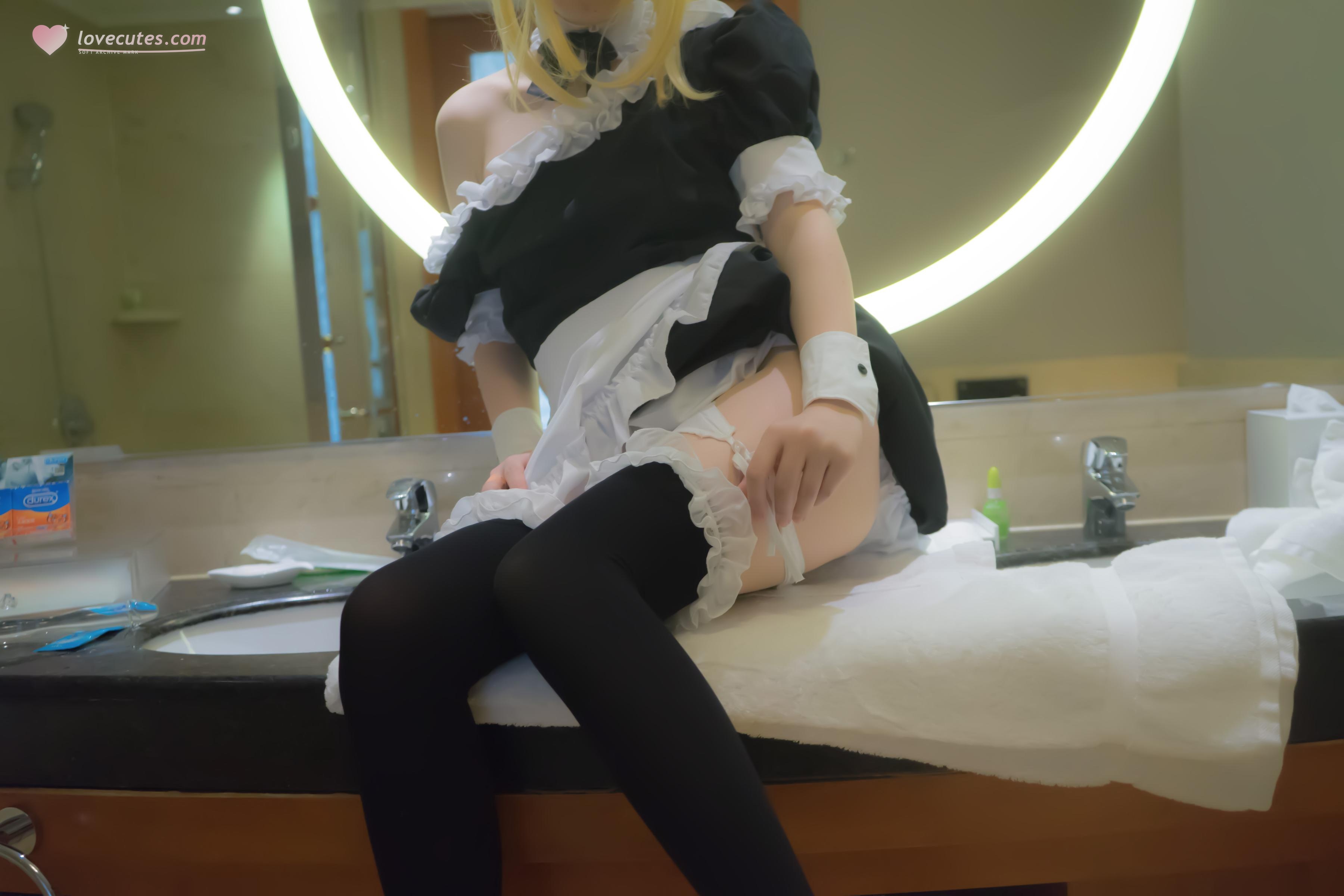 [Cosplay] Girl Movie - Fate Saber Maid: High-Scale Character Recreation 107P