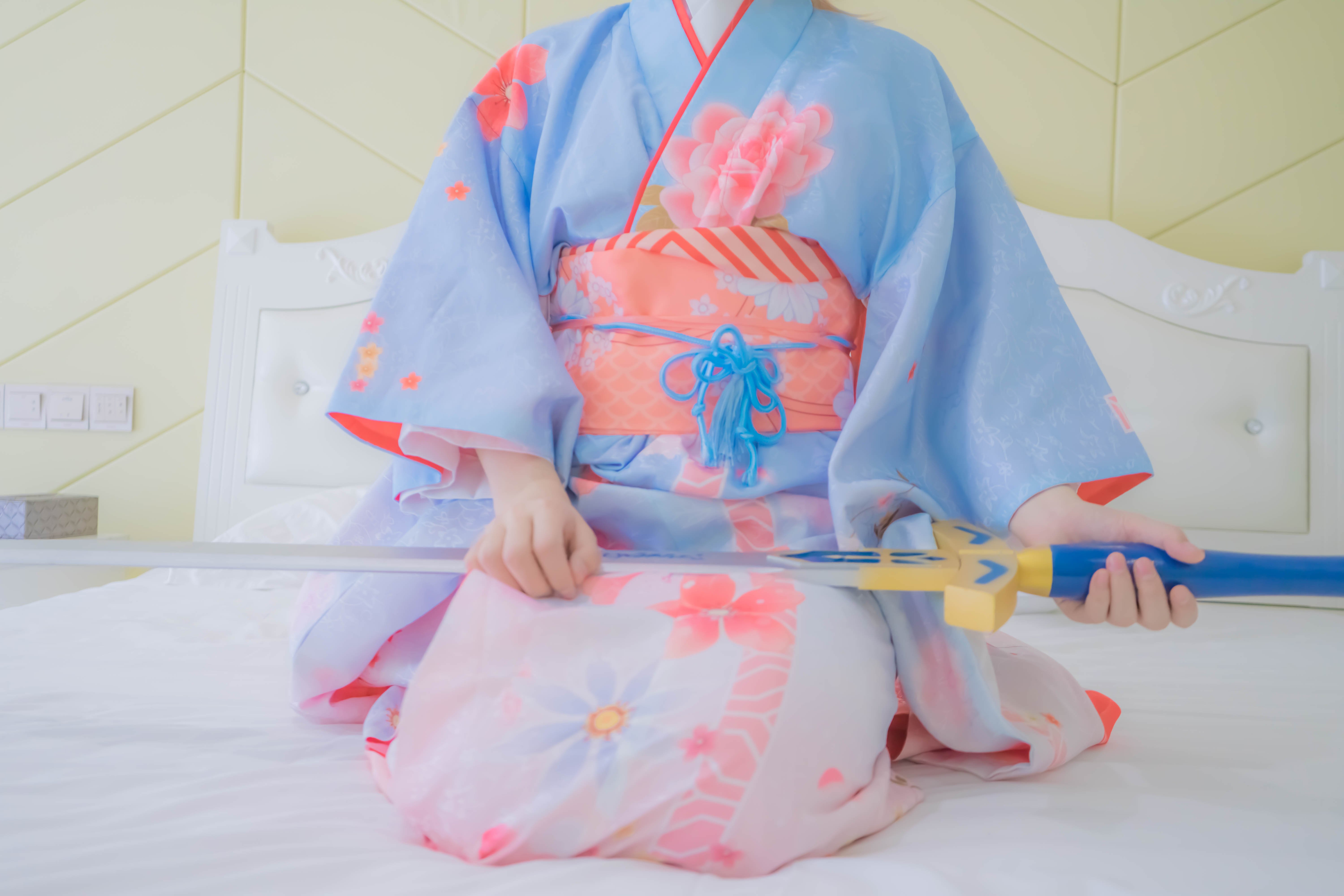 [cosplay] 少女映画 - Fate Saber 晴着和服：大尺度角色还原 88P