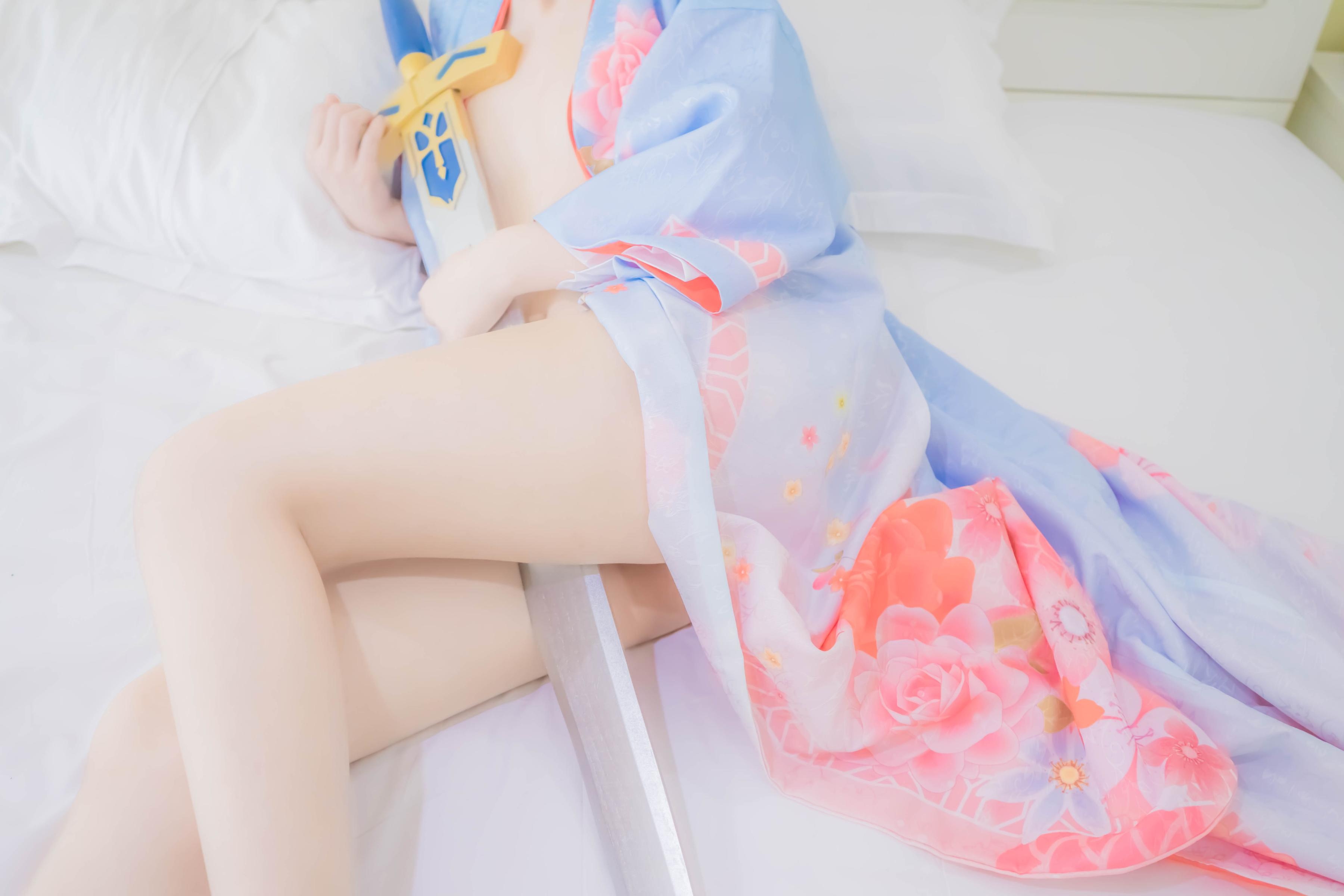 [cosplay] 少女映画 - Fate Saber 晴着和服：大尺度角色还原 88P