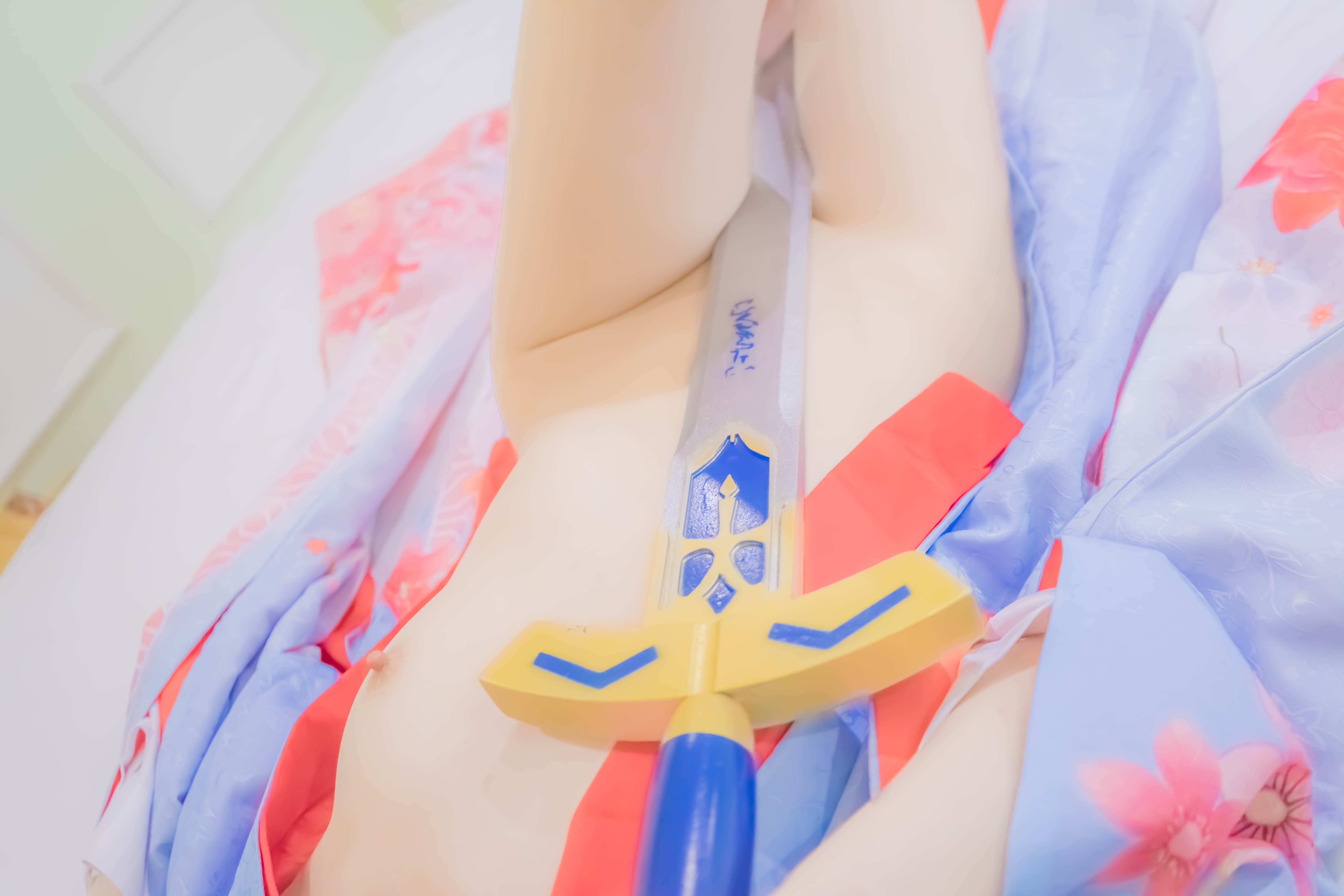 [cosplay] 少女映画 - Fate Saber 晴着和服：大尺度角色还原 88P