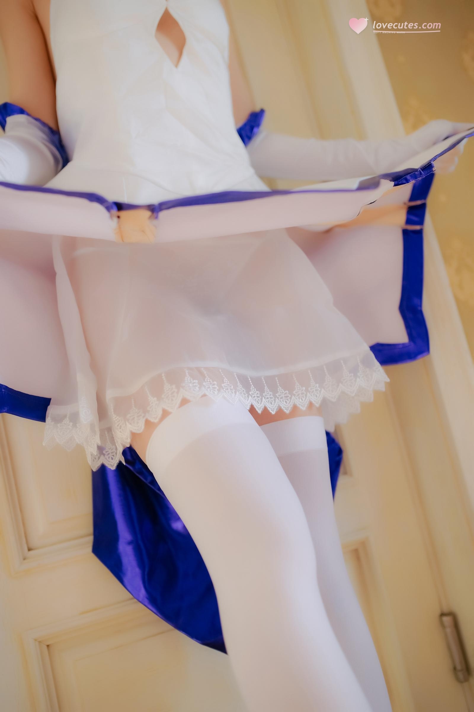 [คอสเพลย์] สาวน้อยภาพยนตร์ - Fate Saber Lily: การสร้างตัวละครขนาดใหญ่ 110P