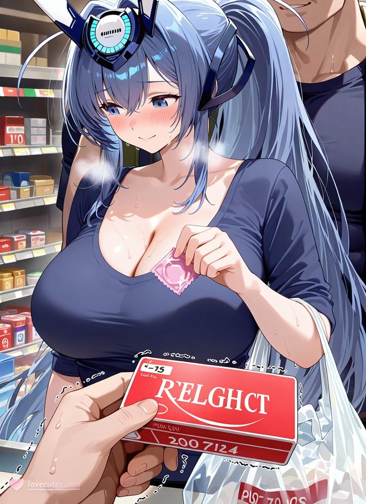Azur Lane AI girls 碧蓝航线 新泽西：紧身衣湿身露点 Gallery 52P