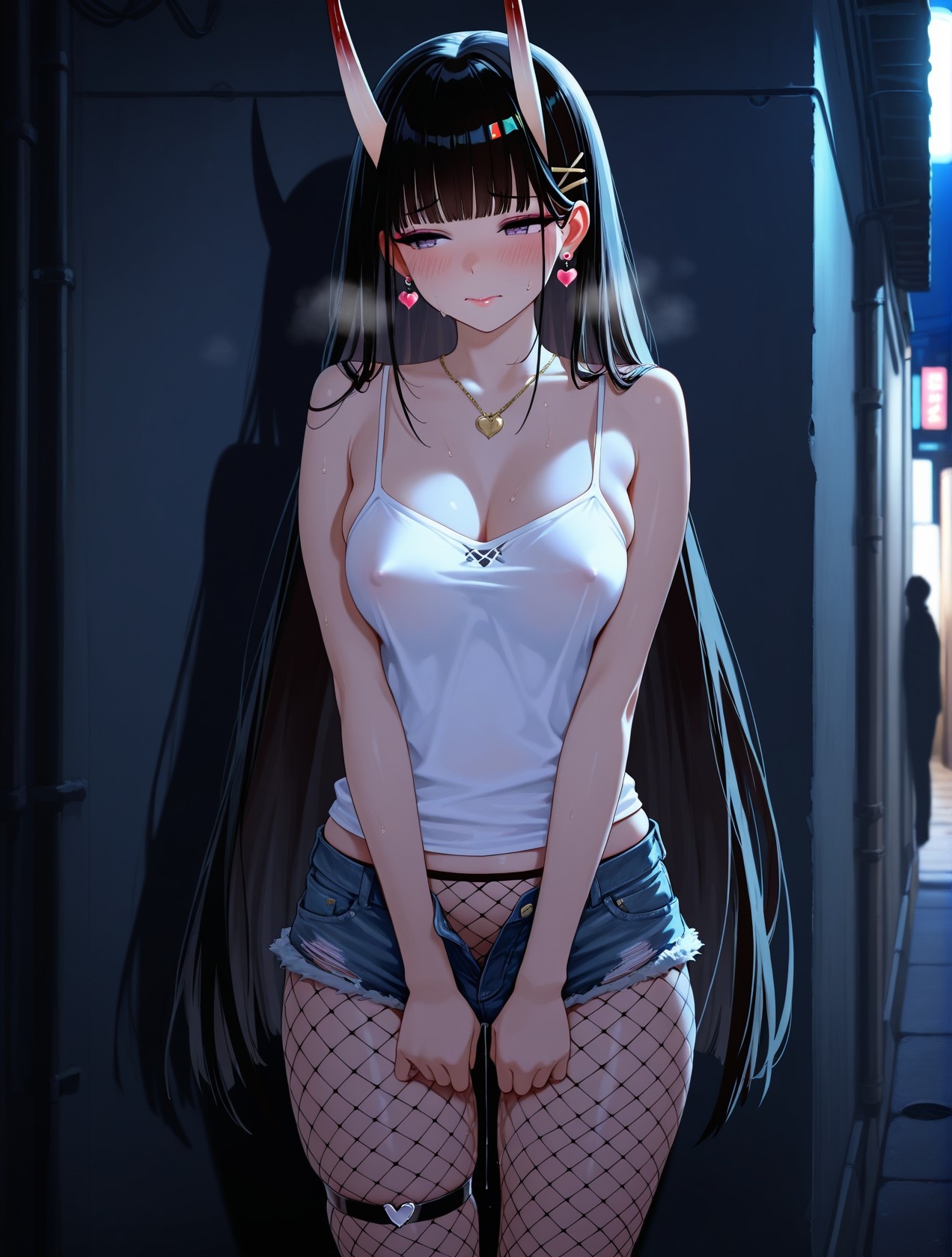 Azur Lane AI girls 碧蓝航线 能代 SLEEPWALKER Part1：蕾丝内衣紧身衣露穴 Gallery 143P