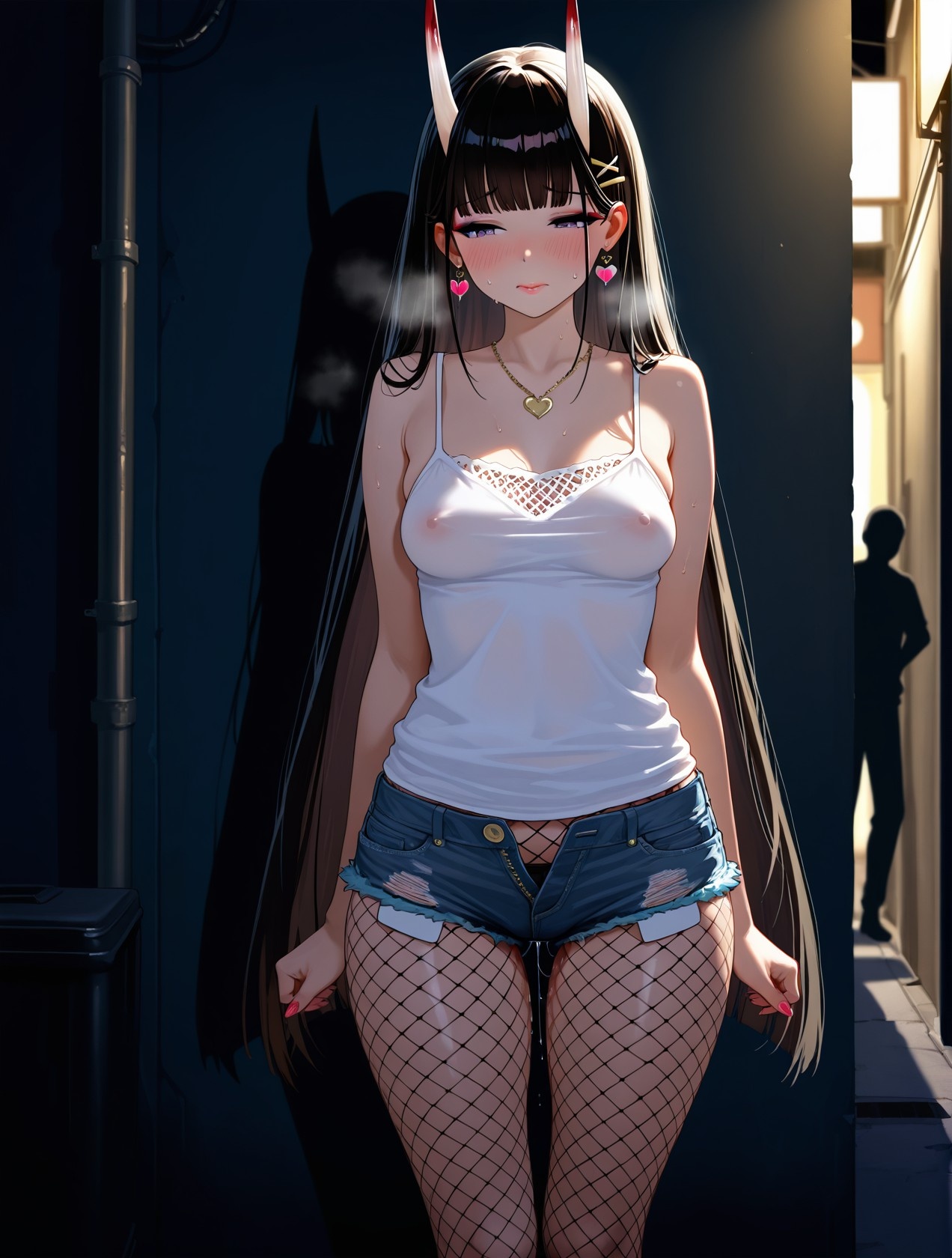 Azur Lane AI girls 碧蓝航线 能代 SLEEPWALKER Part1：蕾丝内衣紧身衣露穴 Gallery 143P