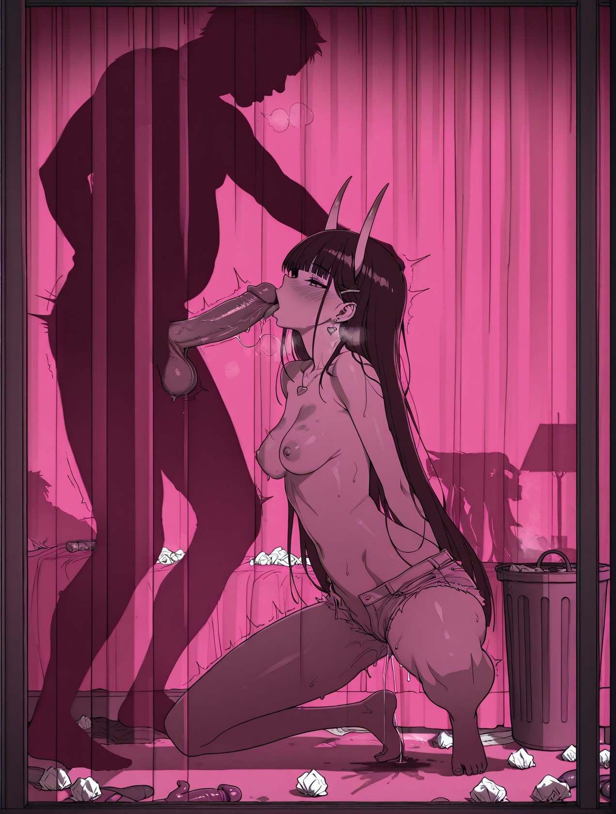 碧藍航線 AI 美圖：碧藍航線 能代 SLEEPWALKER Part2：蕾丝内衣紧身衣露穴 111P