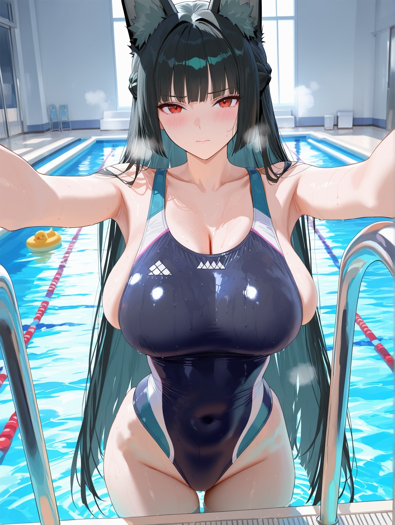 AI生成アニメ少女 - 绝区零 星見雅：湿身露穴 155P