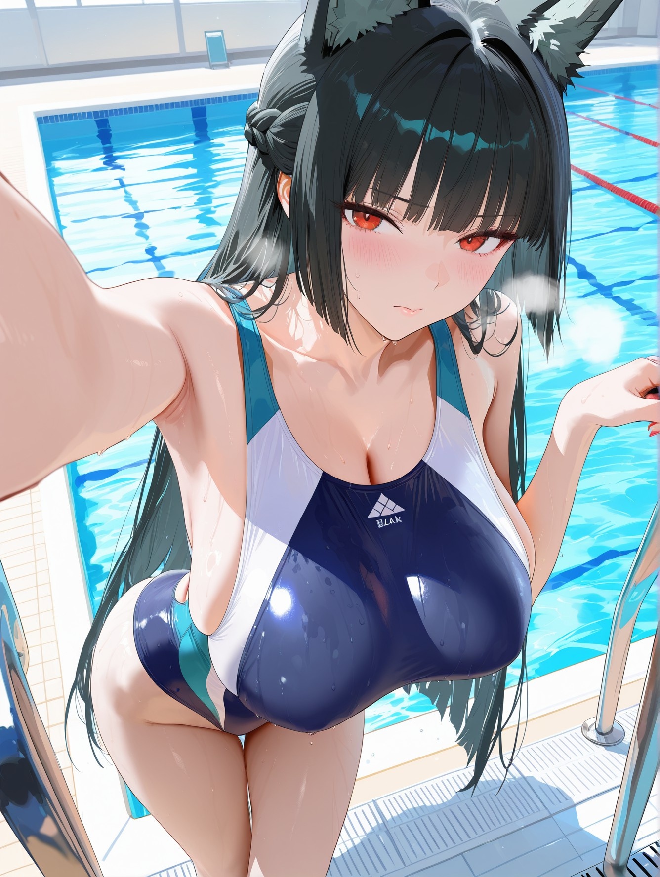 AI生成アニメ少女 - 绝区零 星見雅：湿身露穴 155P