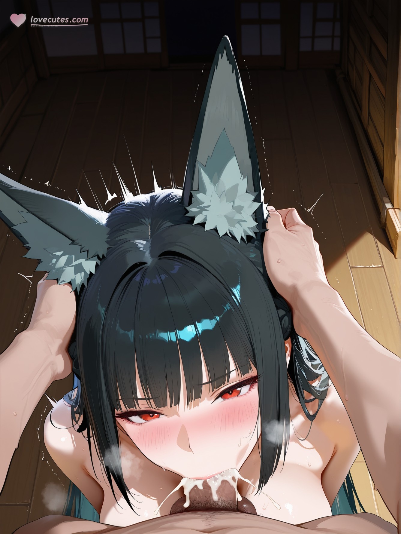 AI Generated Anime Girl - 绝区零 星见雅：湿身露穴 155P