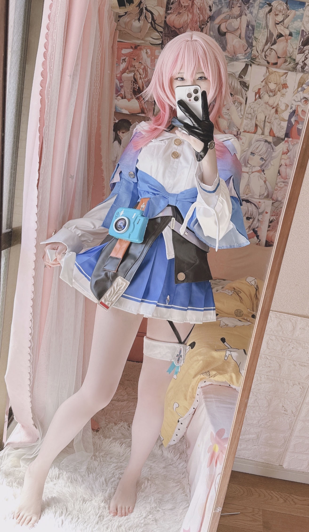[costume] Hệ Đái Đái - Bùng Hoại: Tinh Cầu Sắt Đường Tháng Ba Bảy: Tái Hiện Đường May Trắng 19P1V
