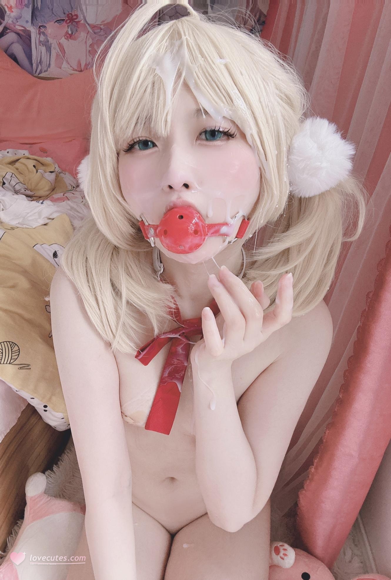 [코스프레] 습다이다이 - 시우우의: 검은 치마와 흰 양말의 노출 대작 24P2V