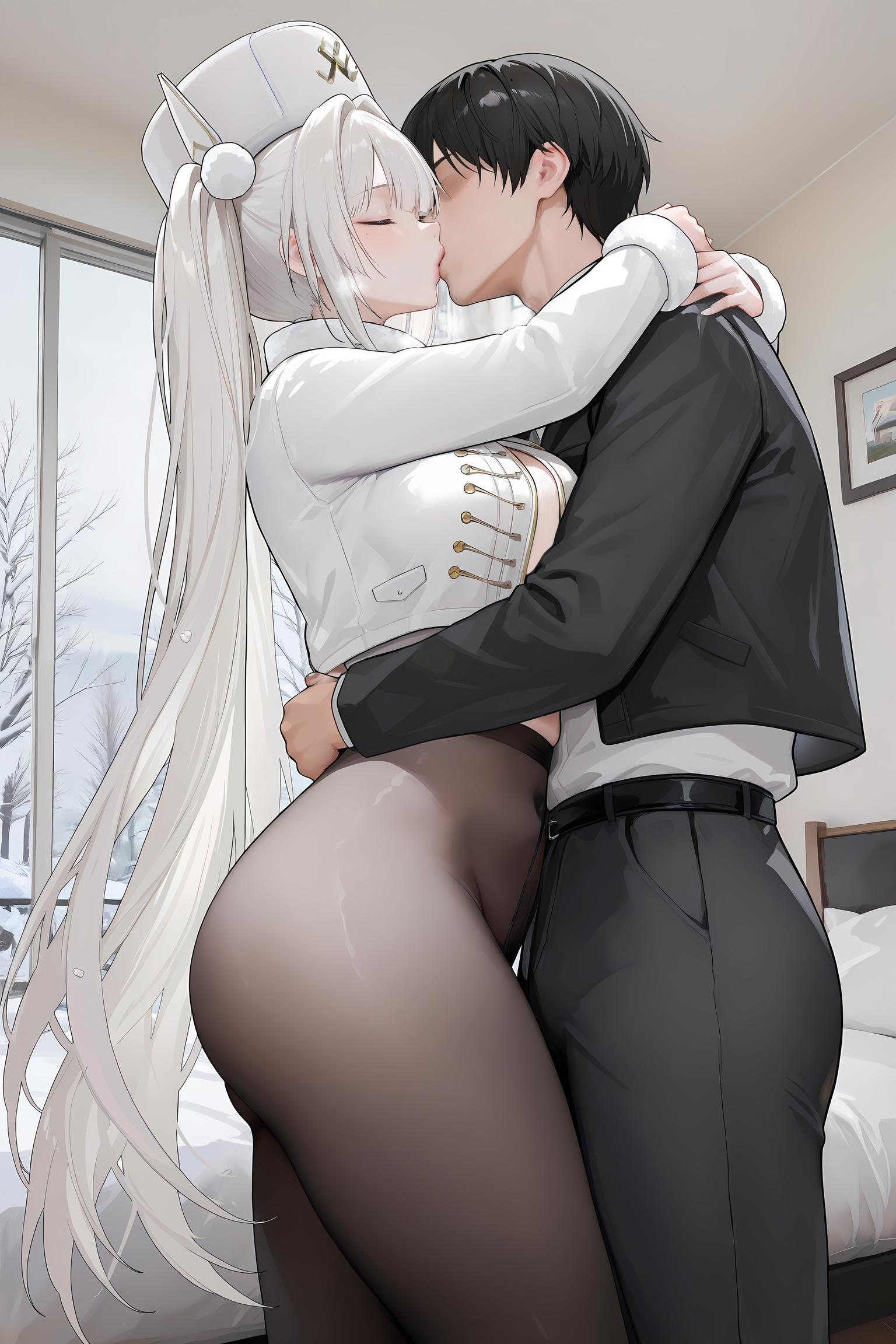 AI 生成的動漫女孩 - Pixiv 光怪陸離 Vol.1：巨乳黑絲護士海灘混合大尺度 126P