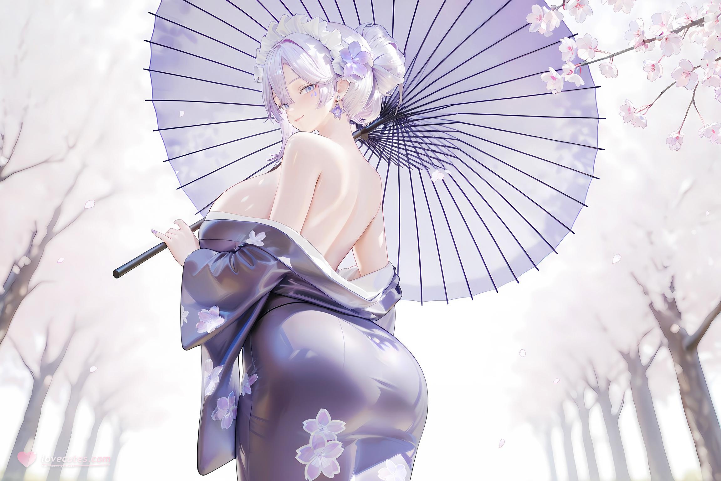 AI Generated Anime Girl - Pixiv 光怪陆离 Vol.3：巨乳黑丝护士海滩混合大尺度 127P
