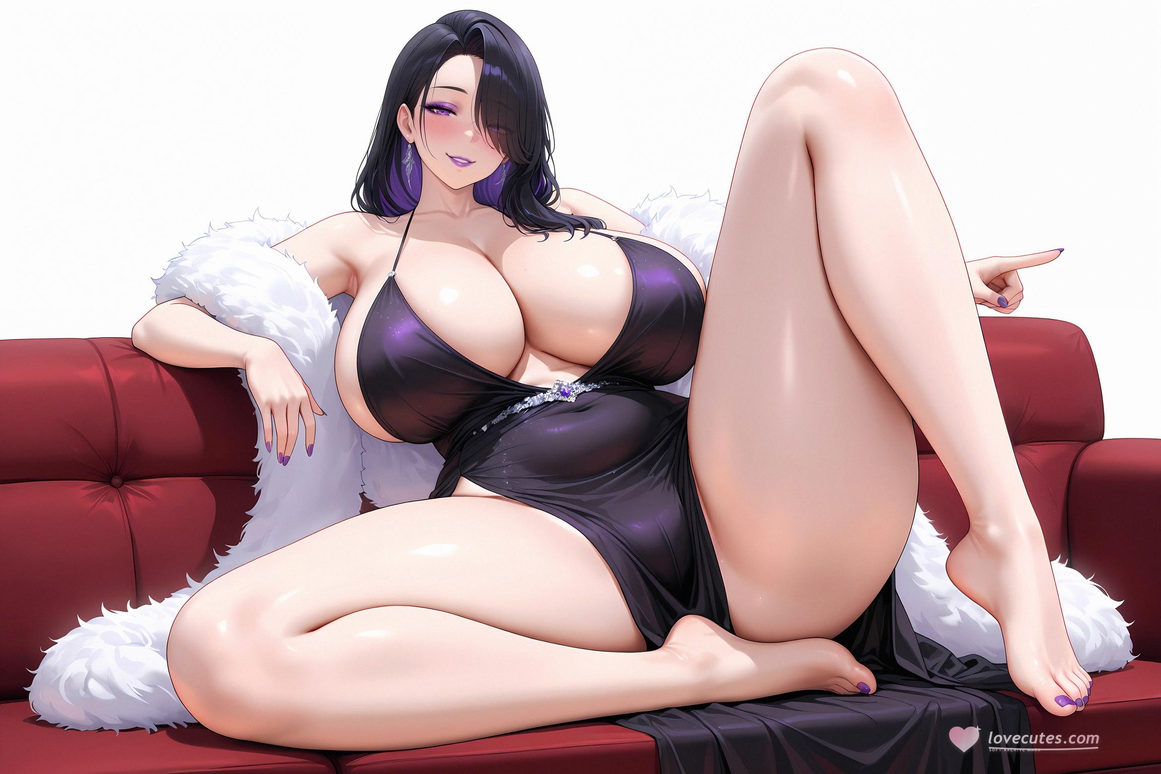 AI生成的動漫女孩 - Pixiv 光怪陸離 Vol.4：巨乳黑絲護士海灘混合大尺度 127P