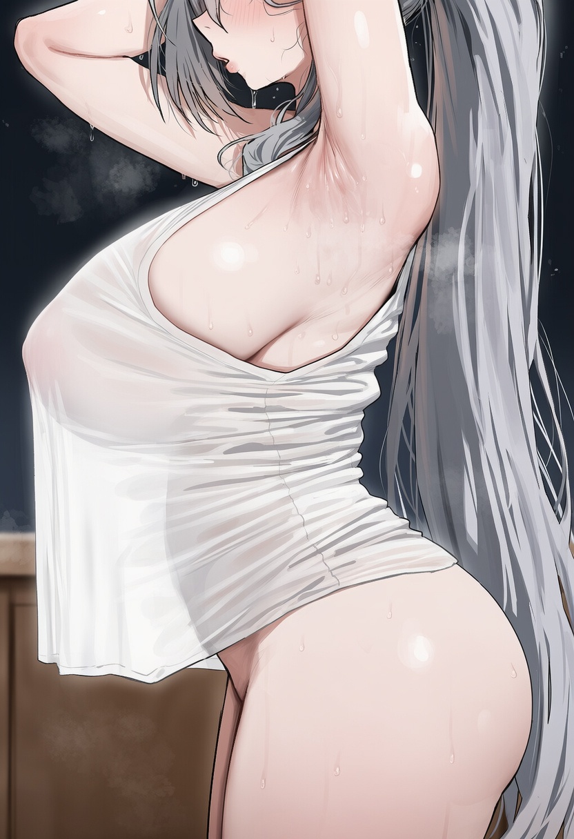 AI生成的動漫女孩 - Pixiv 光怪陸離 Vol.4：巨乳黑絲護士海灘混合大尺度 127P