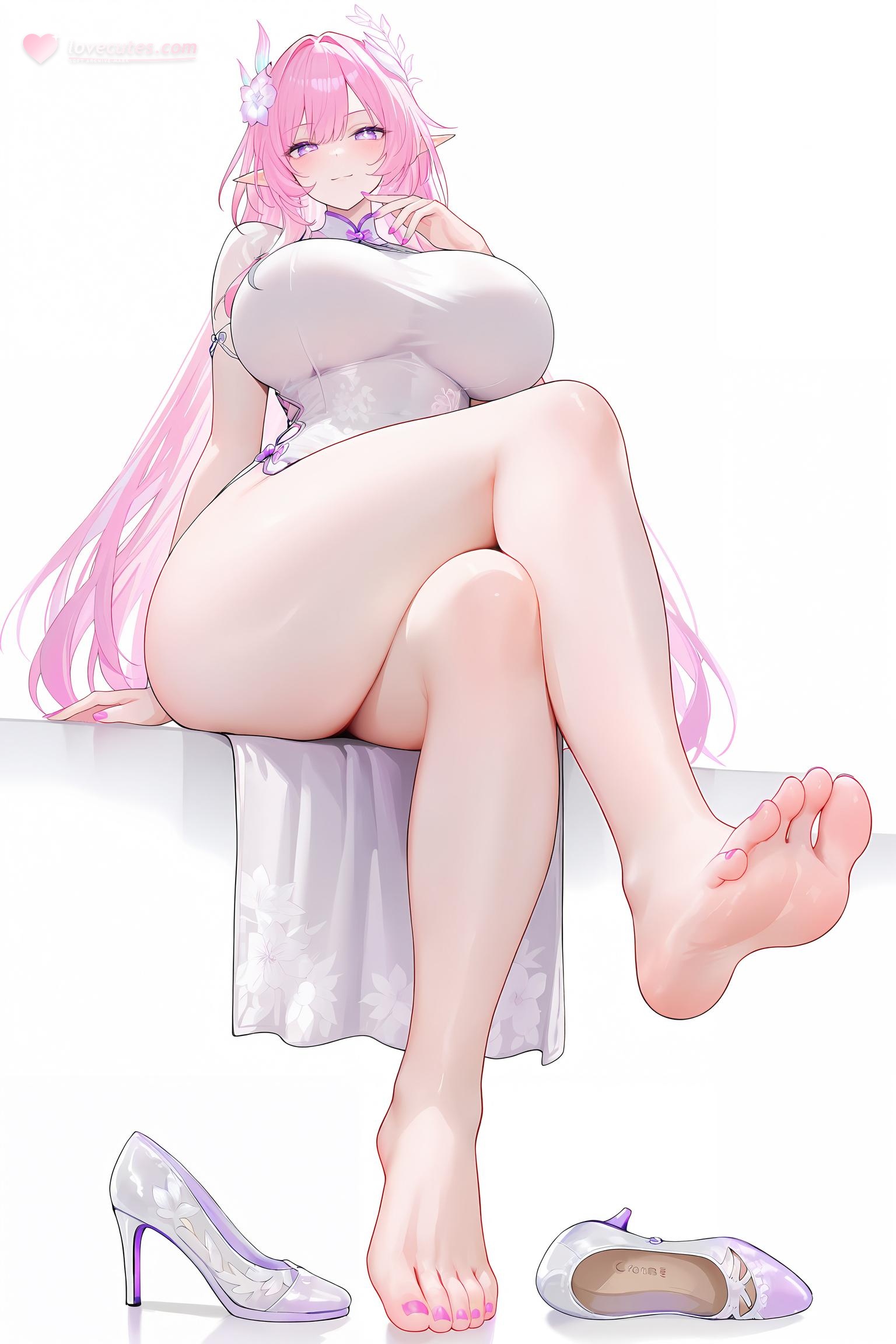 AI生成的動漫女孩 - Pixiv 光怪陸離 Vol.5：巨乳黑絲護士海灘混合大尺度 128P