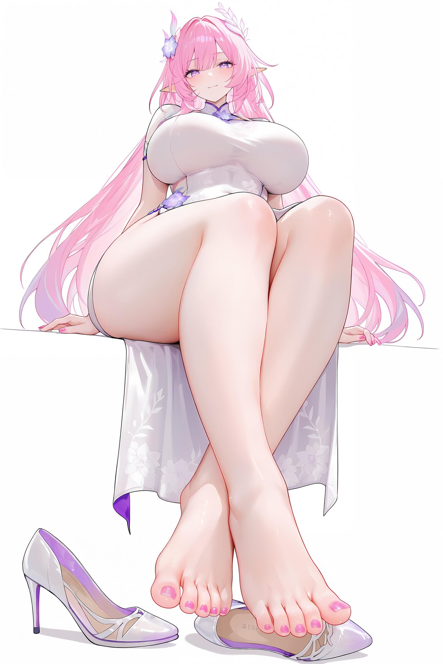 AI生成的動漫女孩 - Pixiv 光怪陸離 Vol.5：巨乳黑絲護士海灘混合大尺度 128P