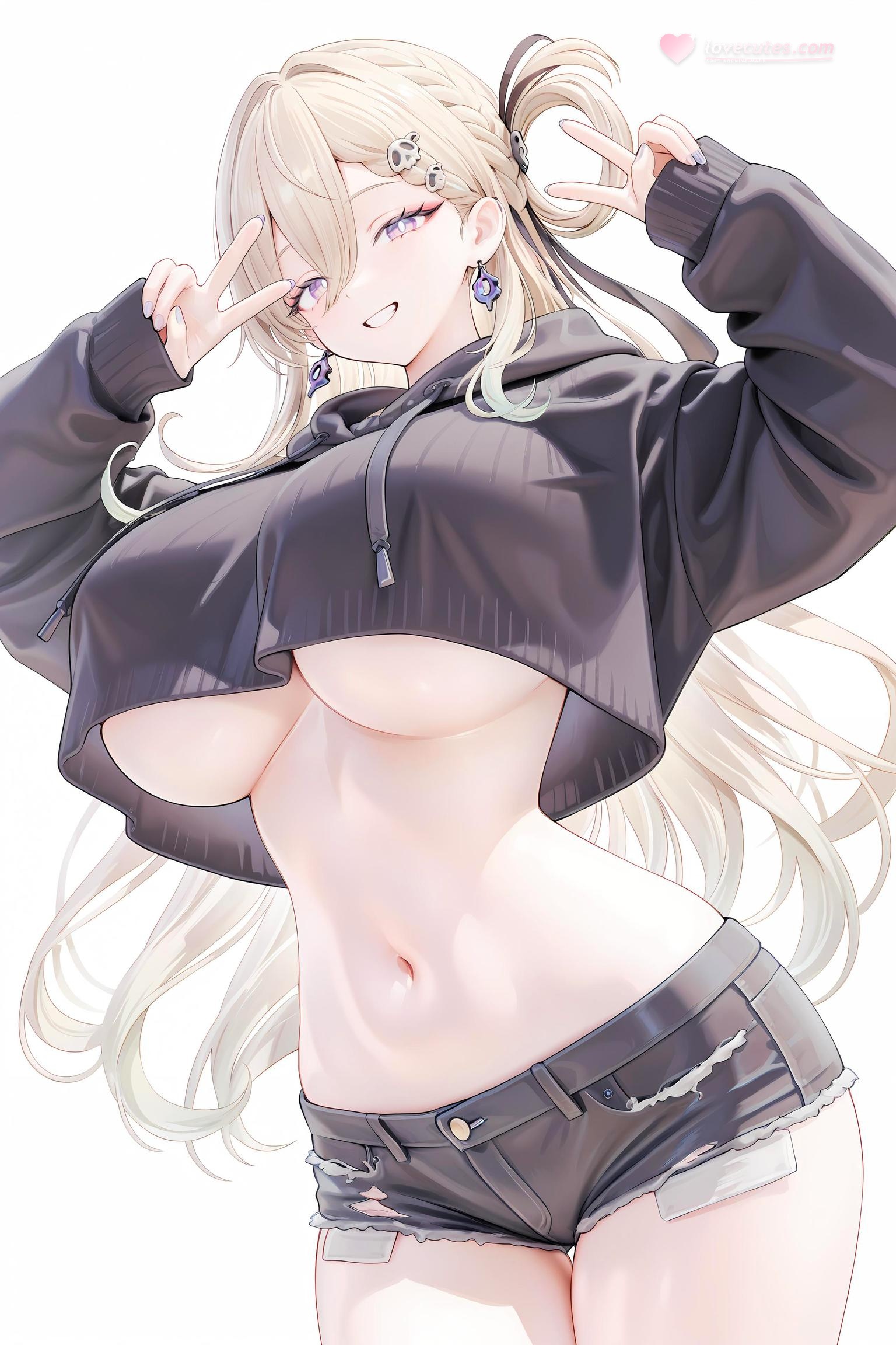 AI生成的動漫女孩 - Pixiv 光怪陸離 Vol.5：巨乳黑絲護士海灘混合大尺度 128P
