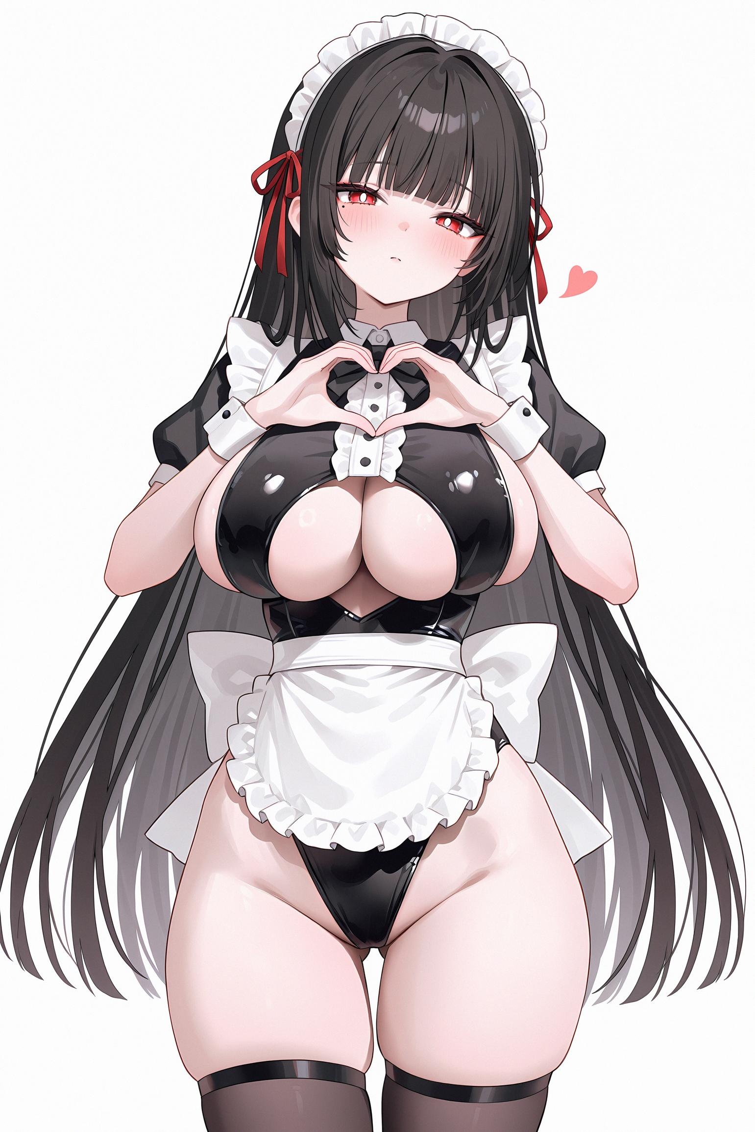 AI 생성 애니메이션 소녀 - Pixiv 光怪陆离 Vol.5: 거유 검은 스타킹 간호사 해변 혼합 대작 128P