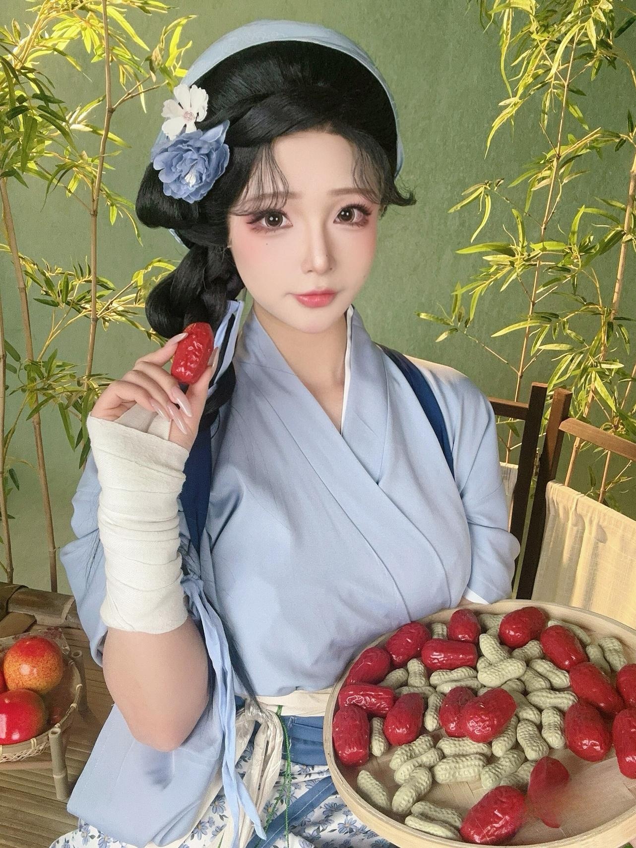 [私房] yuuhui玉汇 - 田园生活：蕾丝内衣露穴翘臀大尺度 48P